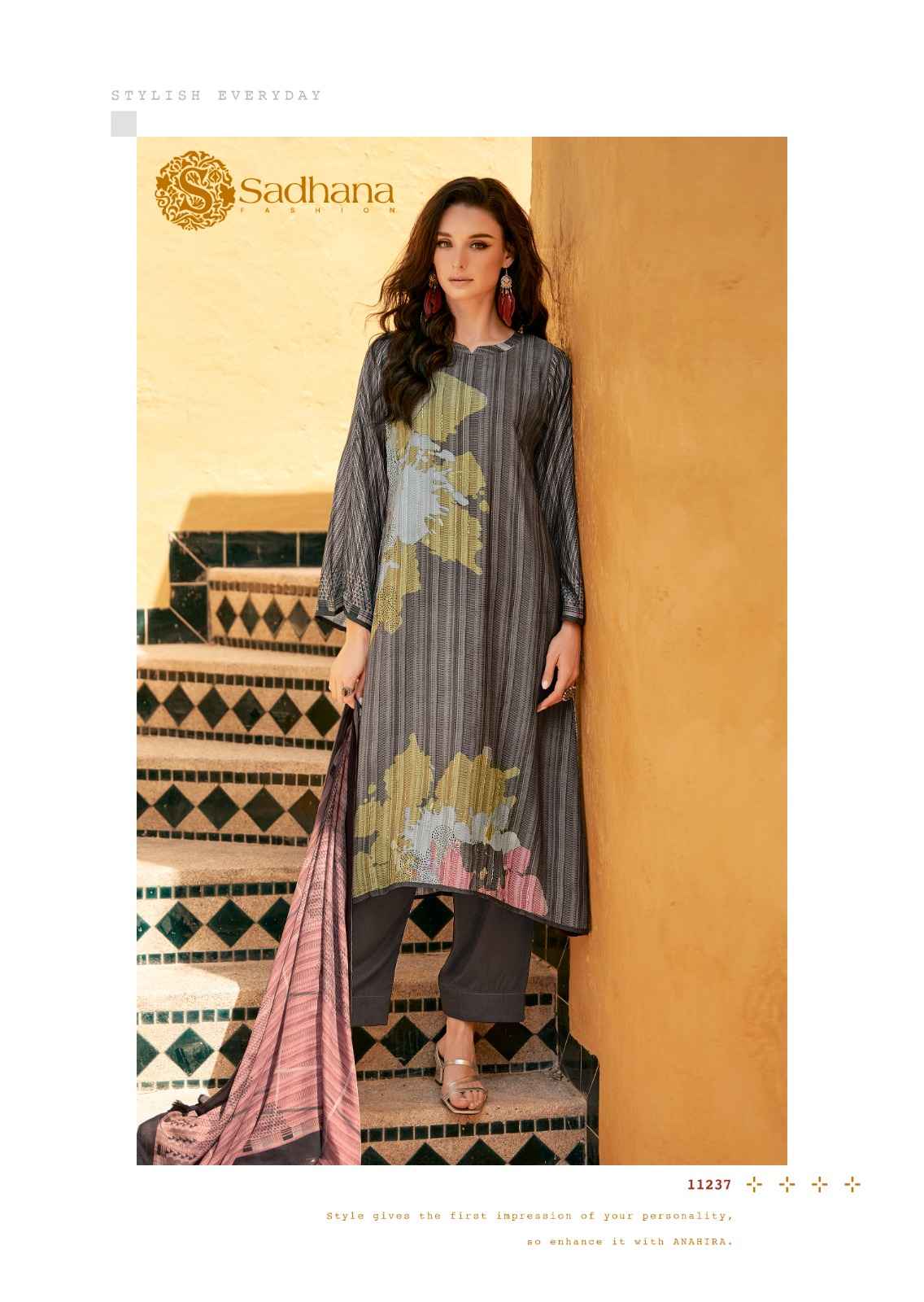 Sadhna Fashion Anahira Musline Silk Dress Material 6 pcs Catalogue