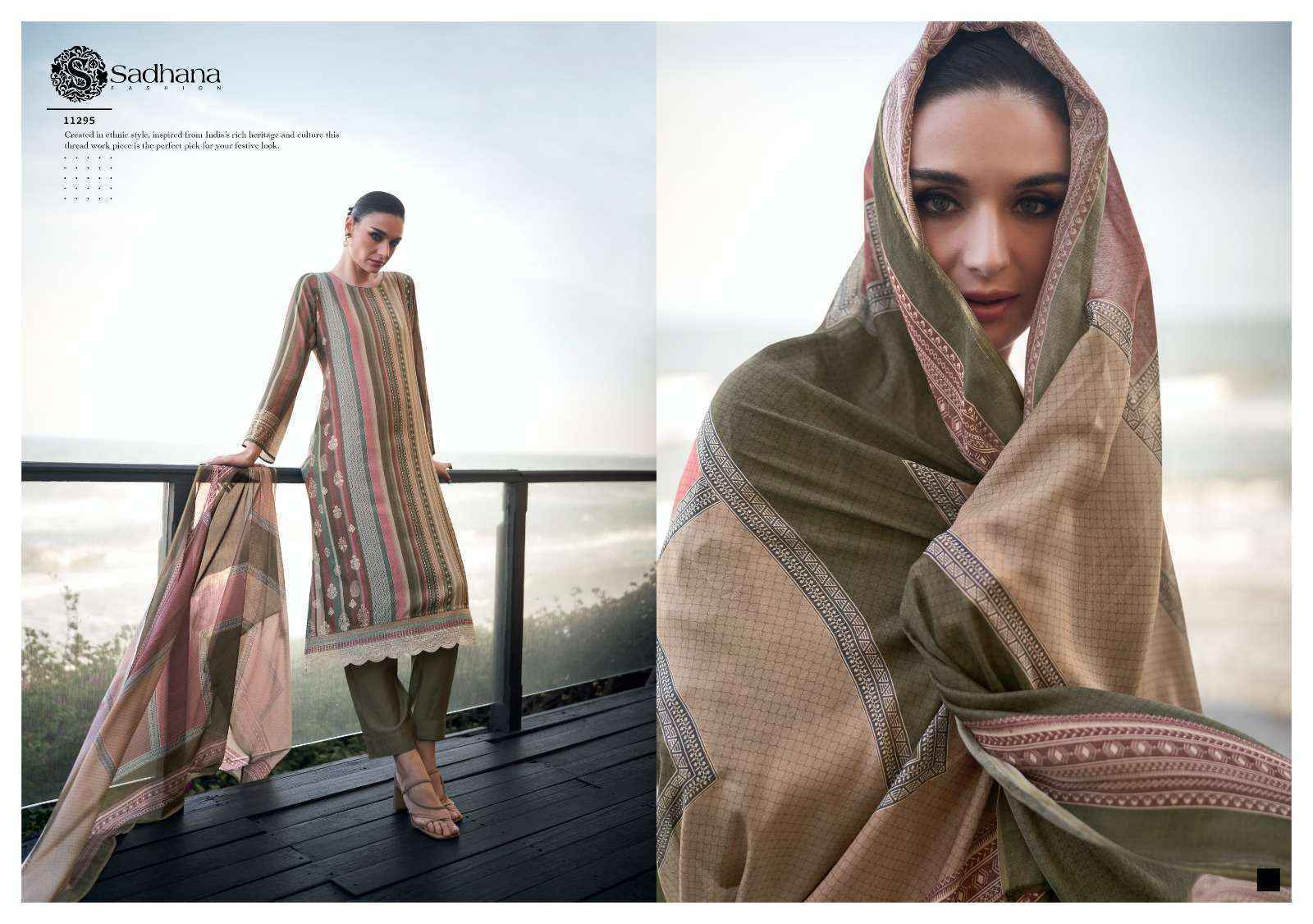 Sadhna Fashion Erika Musline Silk Dress Material (6 pcs Catalogue)
