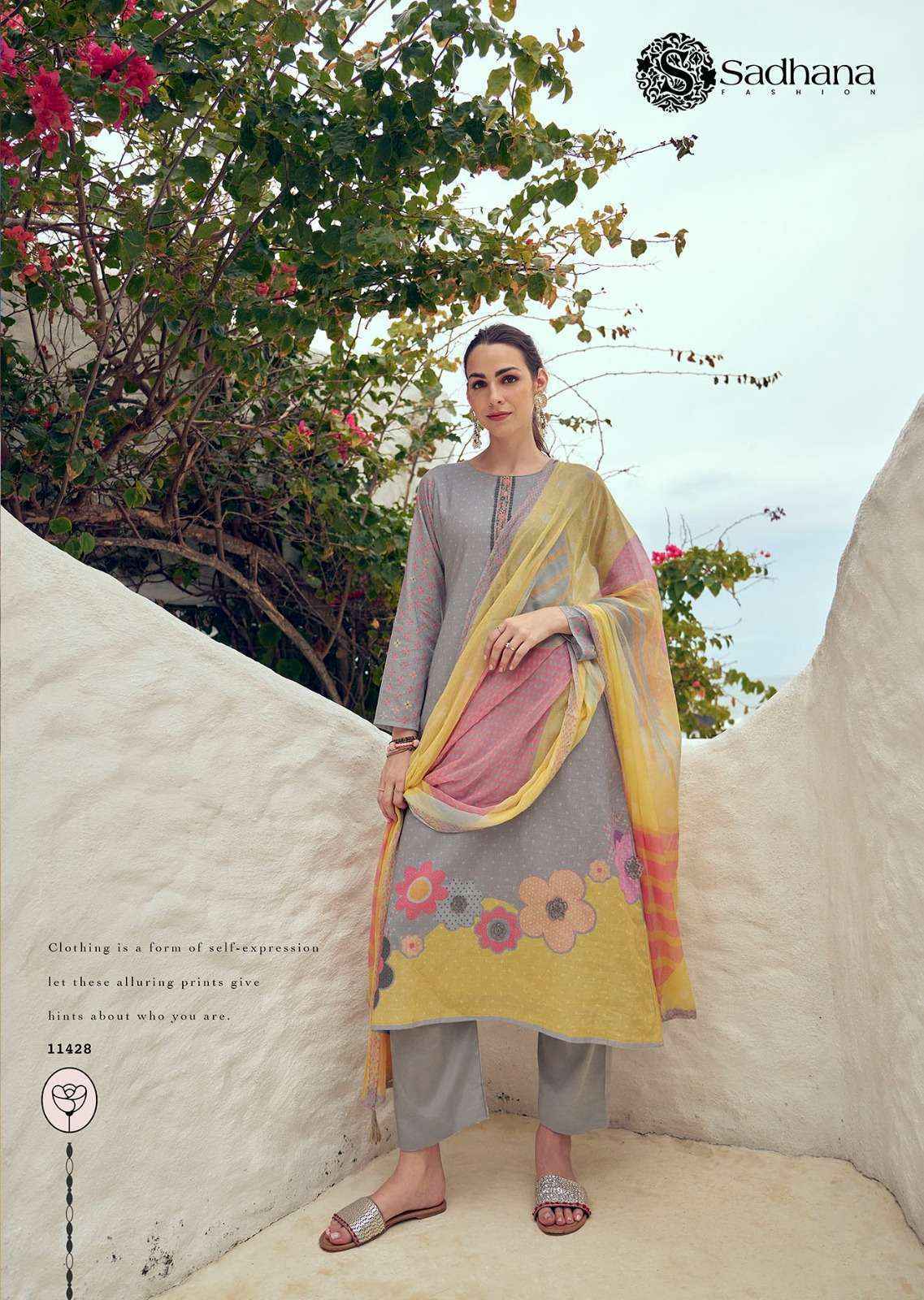 Sadhna Fashion Garden Of Eden Lawn Cotton Dress Material (6 pcs Catalogue)
