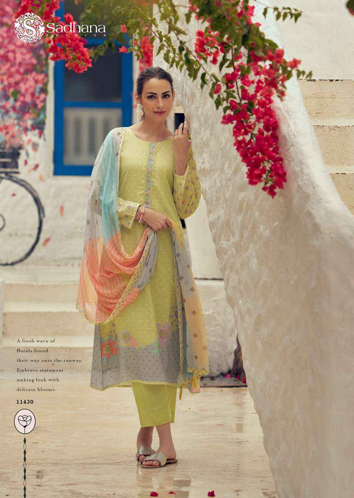 Sadhna Fashion Garden Of Eden Lawn Cotton Dress Material (6 pcs Catalogue)
