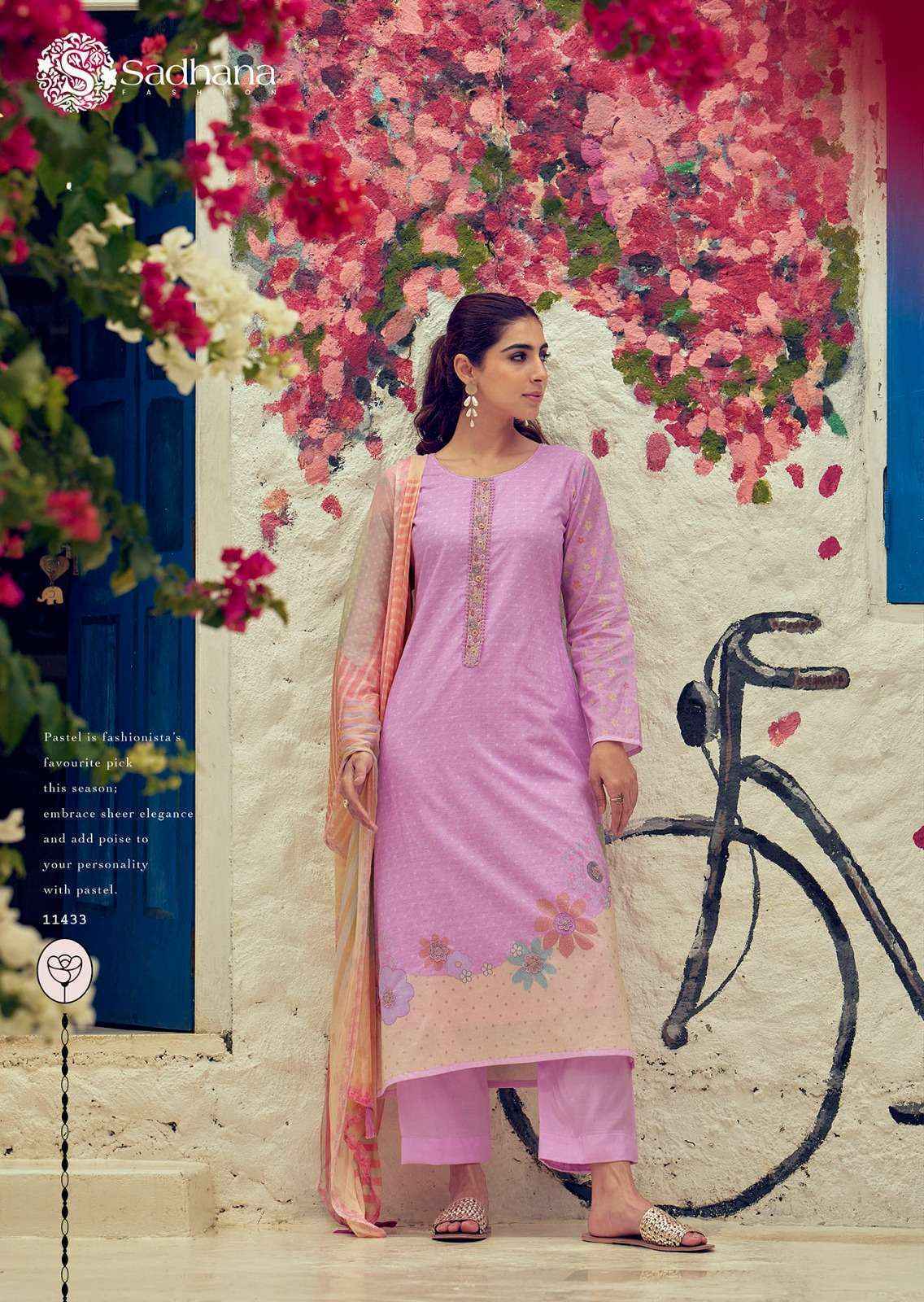 Sadhna Fashion Garden Of Eden Lawn Cotton Dress Material (6 pcs Catalogue)