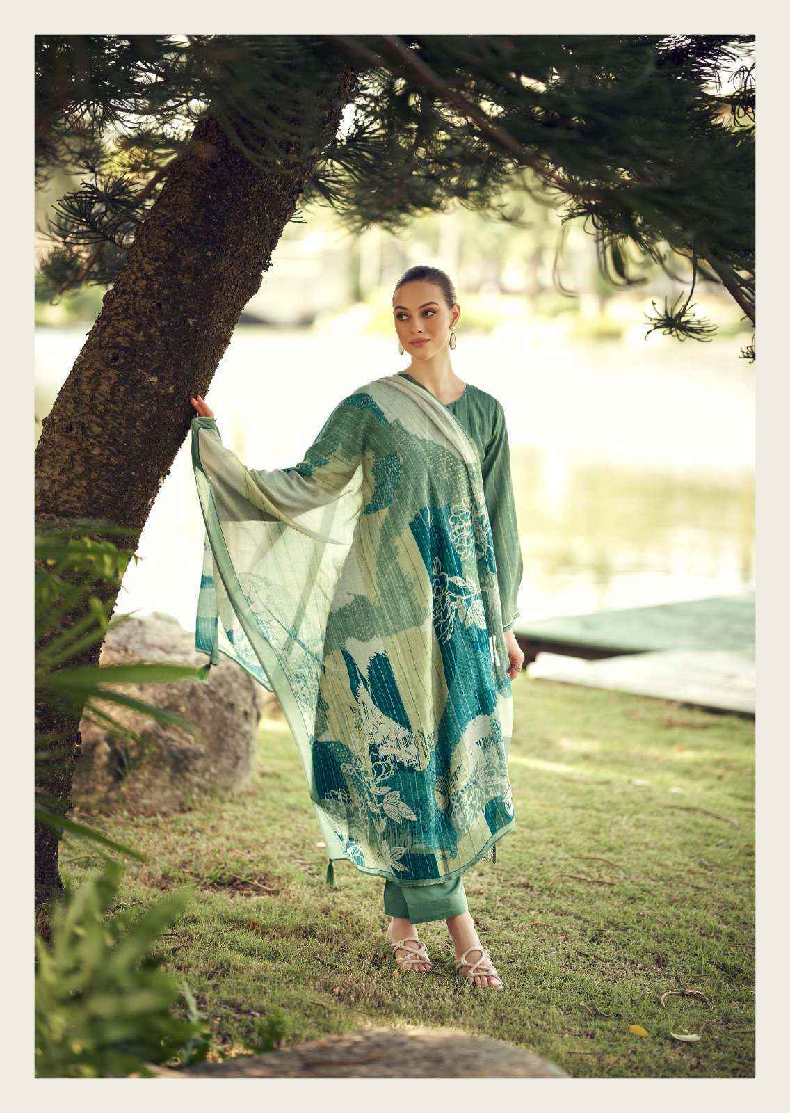 Sadhna Fashion Iliana Musline Silk Dress Material (8 pcs Catalogue)