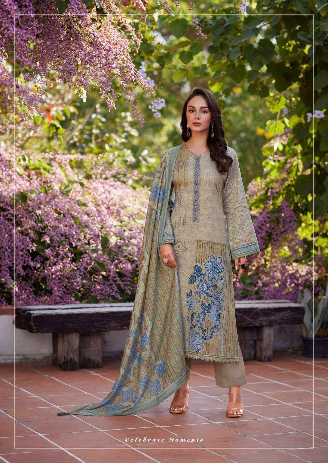 Sadhna Fashion Izel Jam Cotton Dress Material 6 pcs Catalogue