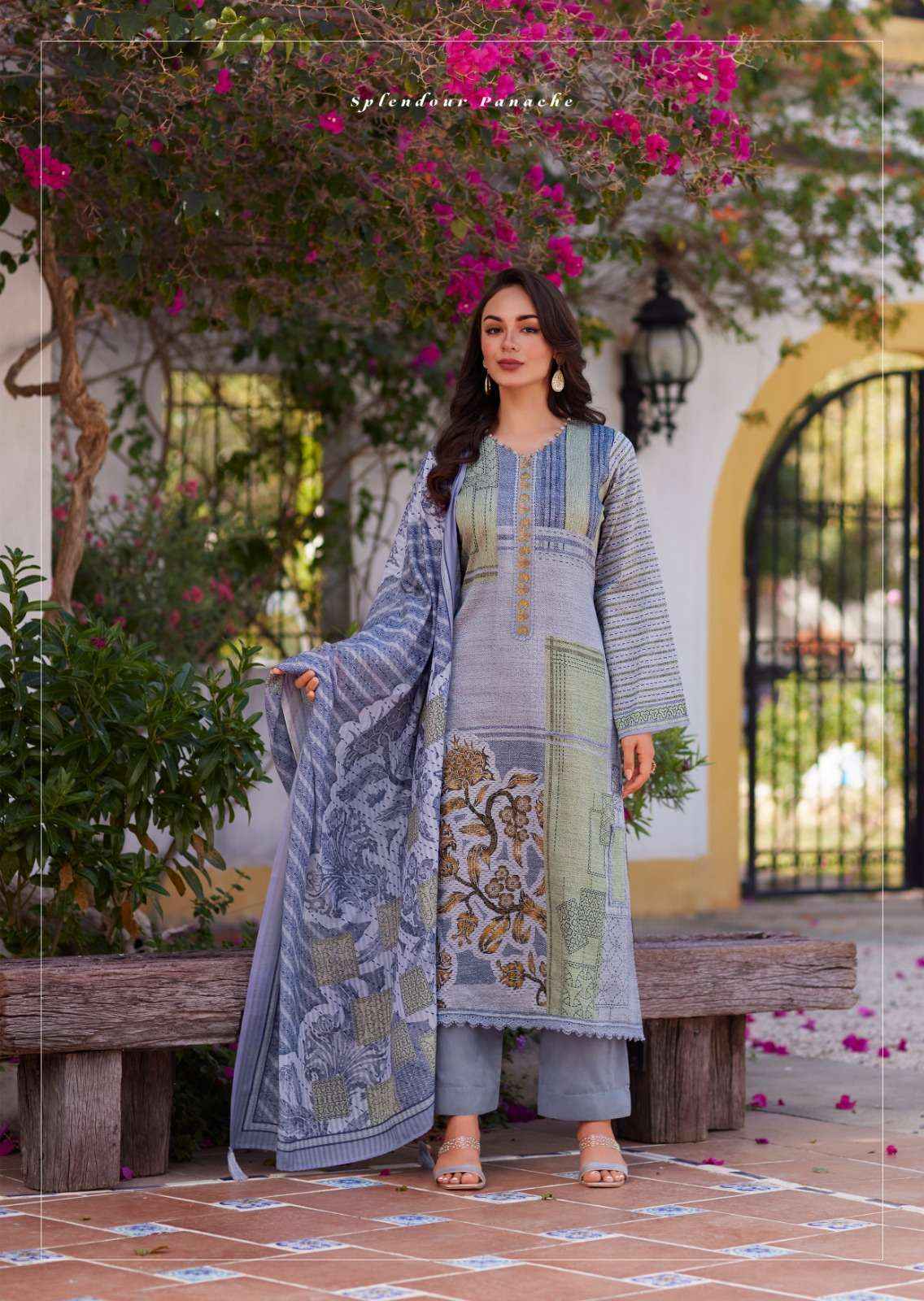 Sadhna Fashion Izel Jam Cotton Dress Material 6 pcs Catalogue