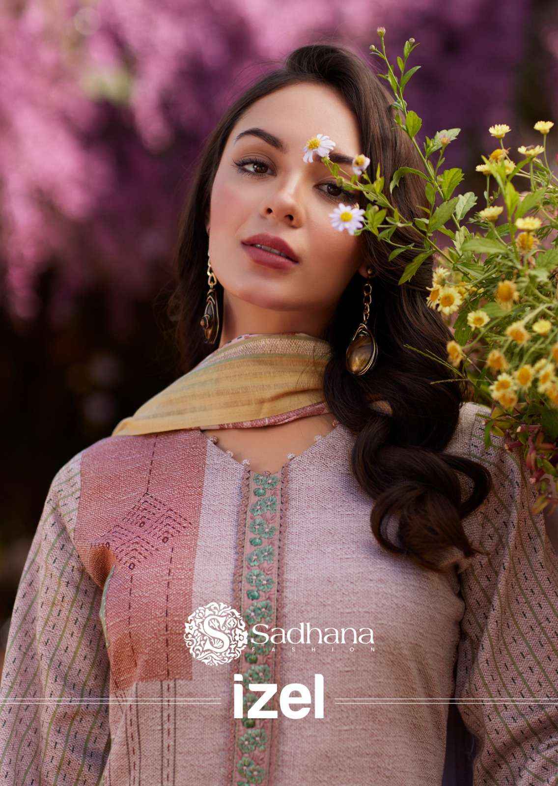 Sadhna Fashion Izel Jam Cotton Dress Material 6 pcs Catalogue