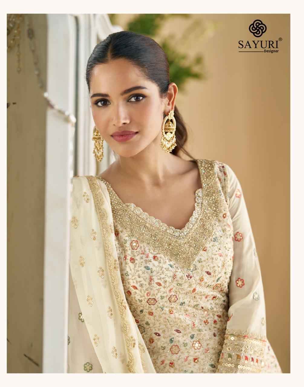 Sayuri Designer Mohini Readymade Georgette Dress (3 pcs Catalogue)