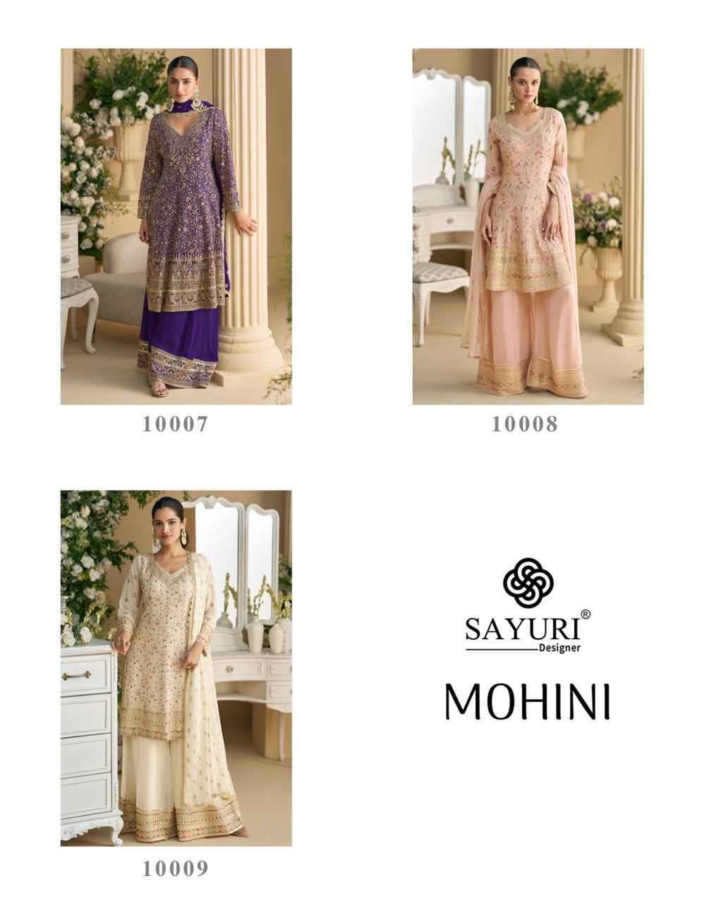 Sayuri Designer Mohini Readymade Georgette Dress (3 pcs Catalogue)