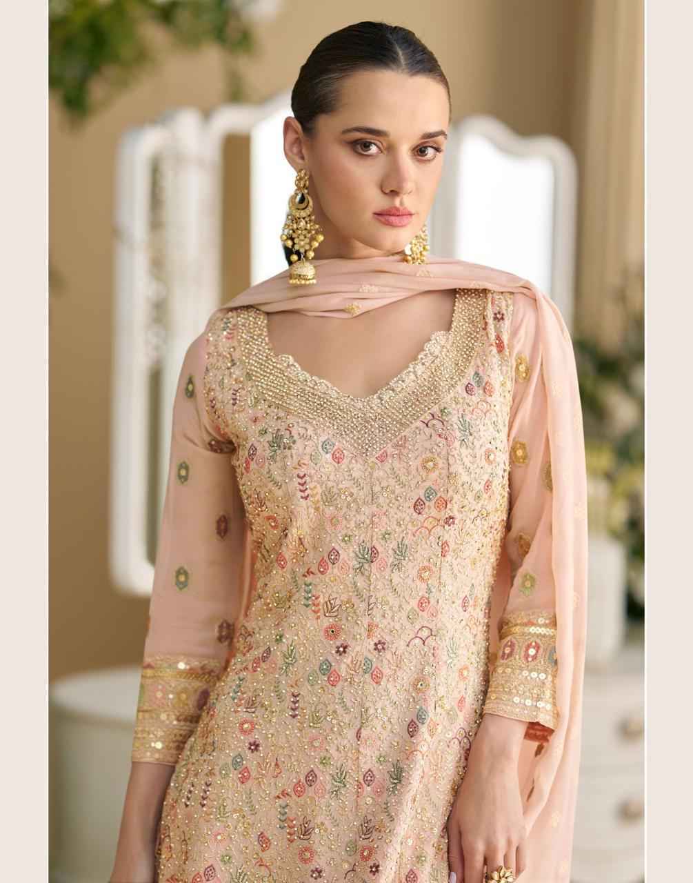 Sayuri Designer Mohini Readymade Georgette Dress (3 pcs Catalogue)