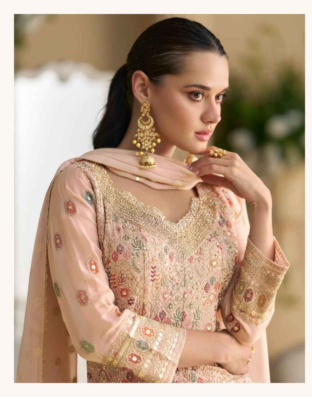Sayuri Designer Mohini Readymade Georgette Dress (3 pcs Catalogue)