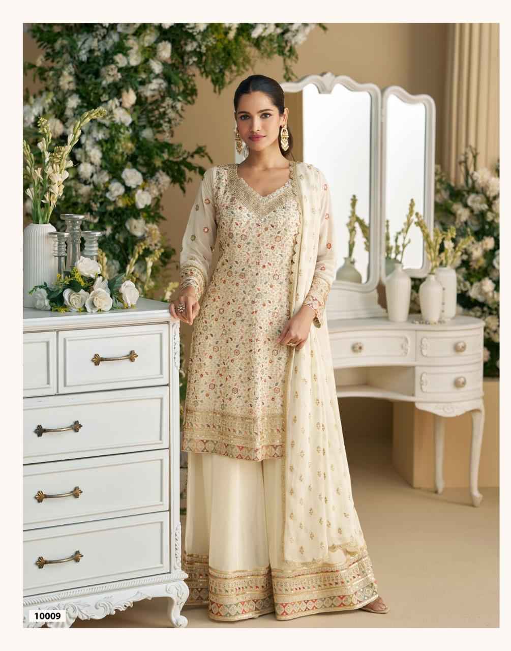 Sayuri Designer Mohini Readymade Georgette Dress (3 pcs Catalogue)