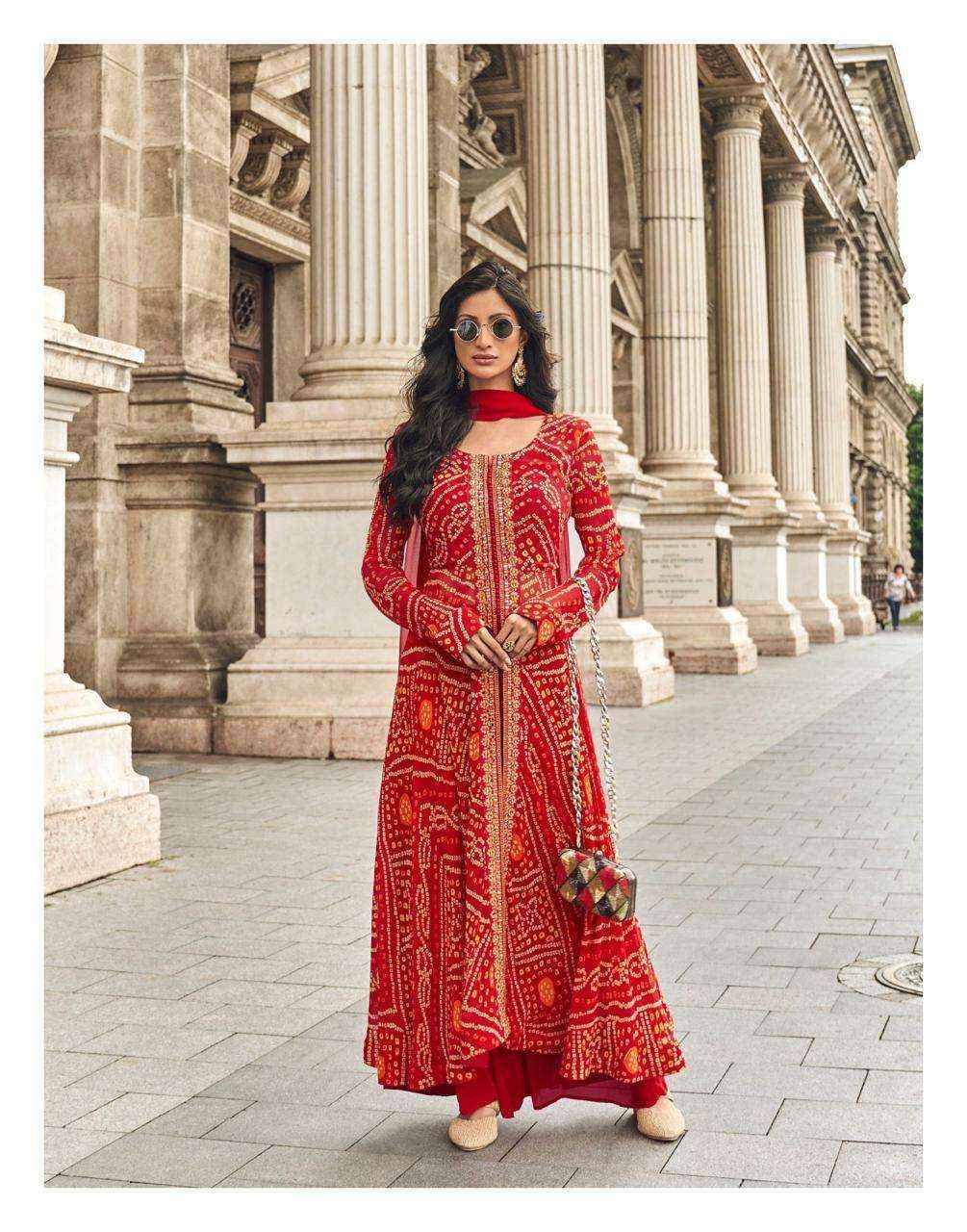 Sayuri Designer Rangreza Readymade Georgette Dress (3 pcs Catalogue)