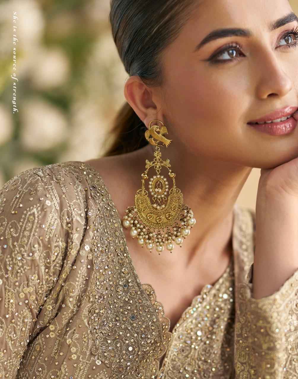 Sayuri Designer Virasat Readymade Georgette Dress 3 pcs Catalogue
