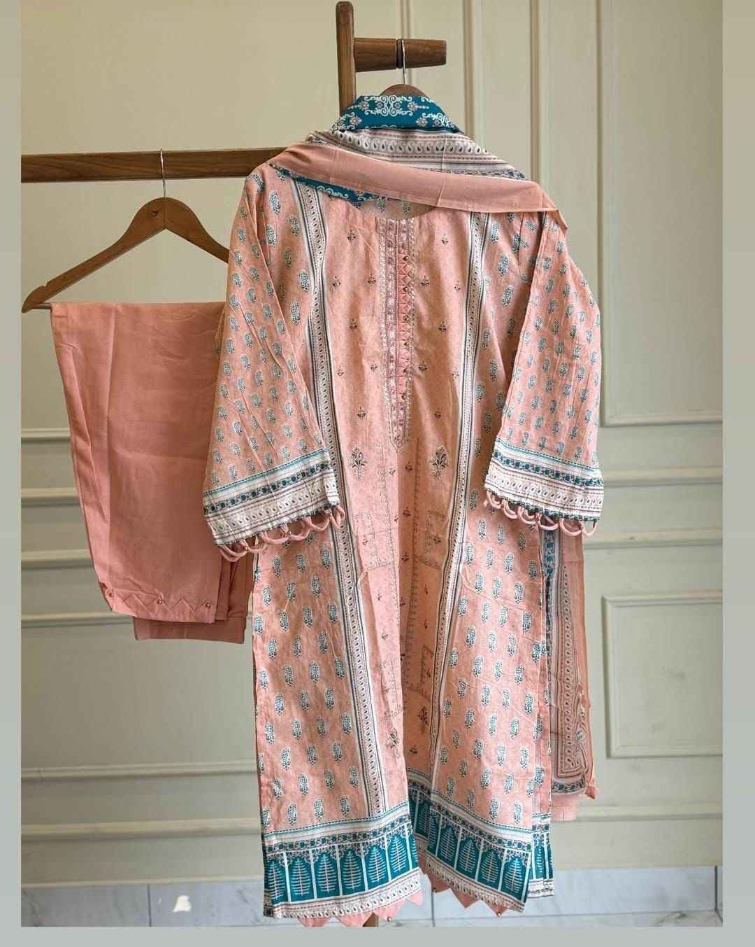 Shraddha Designer Bin Saeed Vol 12 Readymade Cotton Dress 4 pcs Catalogue