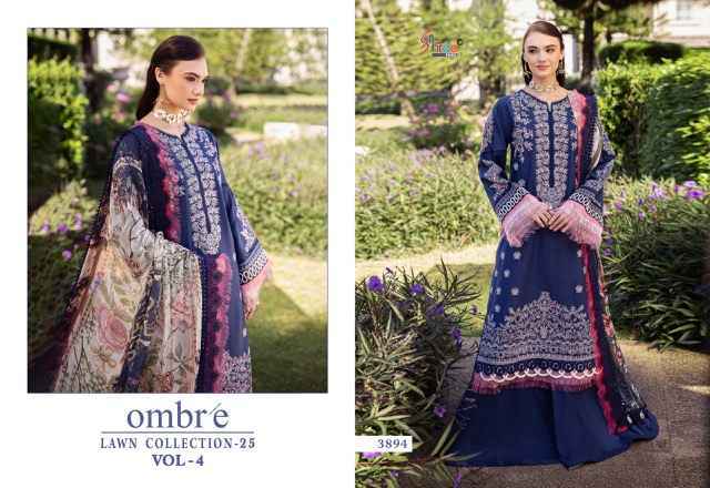 Shree Fabs Ombre 25 Vol-4 Cotton Dress Material (7 pcs Catalogue)