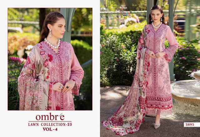 Shree Fabs Ombre 25 Vol-4 Cotton Dress Material (7 pcs Catalogue)