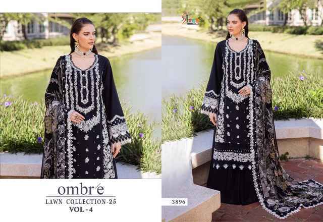 Shree Fabs Ombre 25 Vol-4 Cotton Dress Material (7 pcs Catalogue)