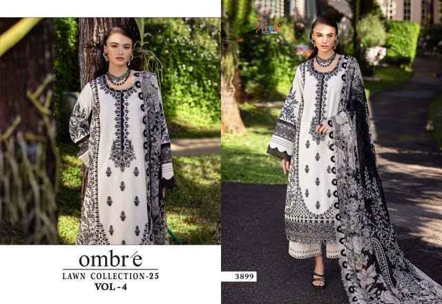 Shree Fabs Ombre 25 Vol-4 Cotton Dress Material (7 pcs Catalogue)