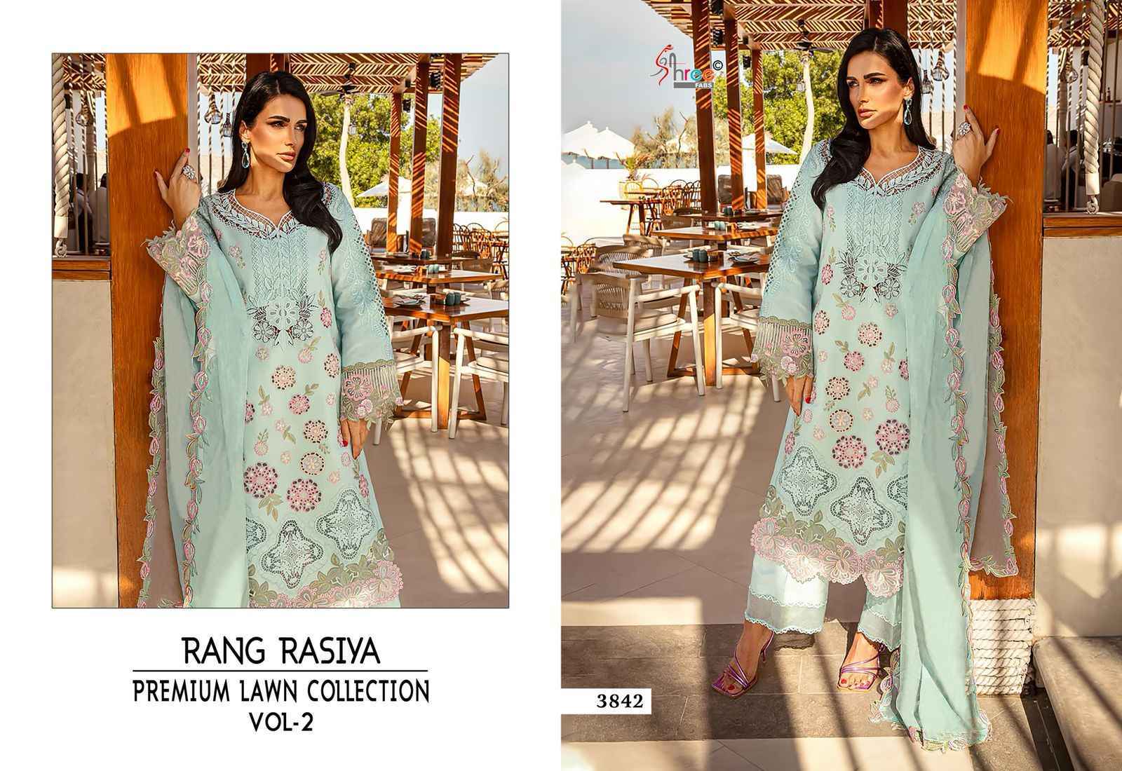 Shree Fabs Rang Rasiya Vol-2 Cotton Dress Material (7 pcs Catalogue)