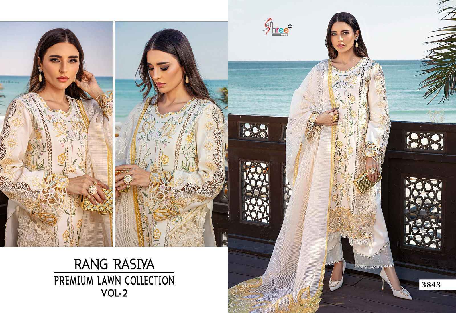 Shree Fabs Rang Rasiya Vol-2 Cotton Dress Material (7 pcs Catalogue)