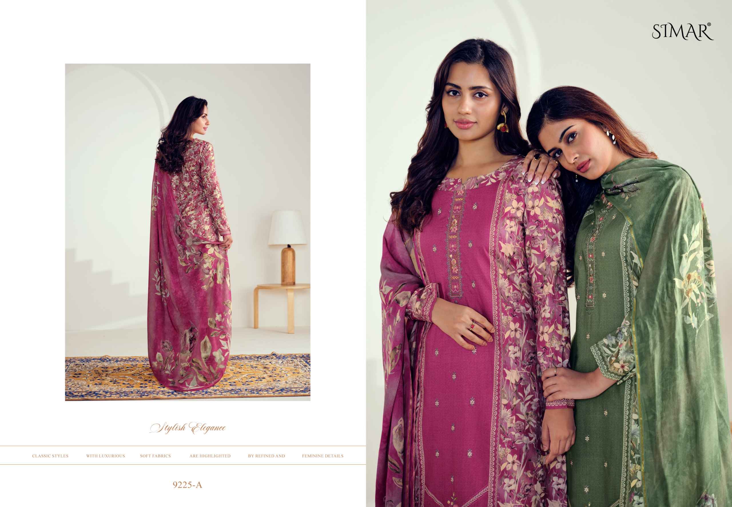 Simar Medha Lawn Cotton Dress Material 4 pcs Catalogue