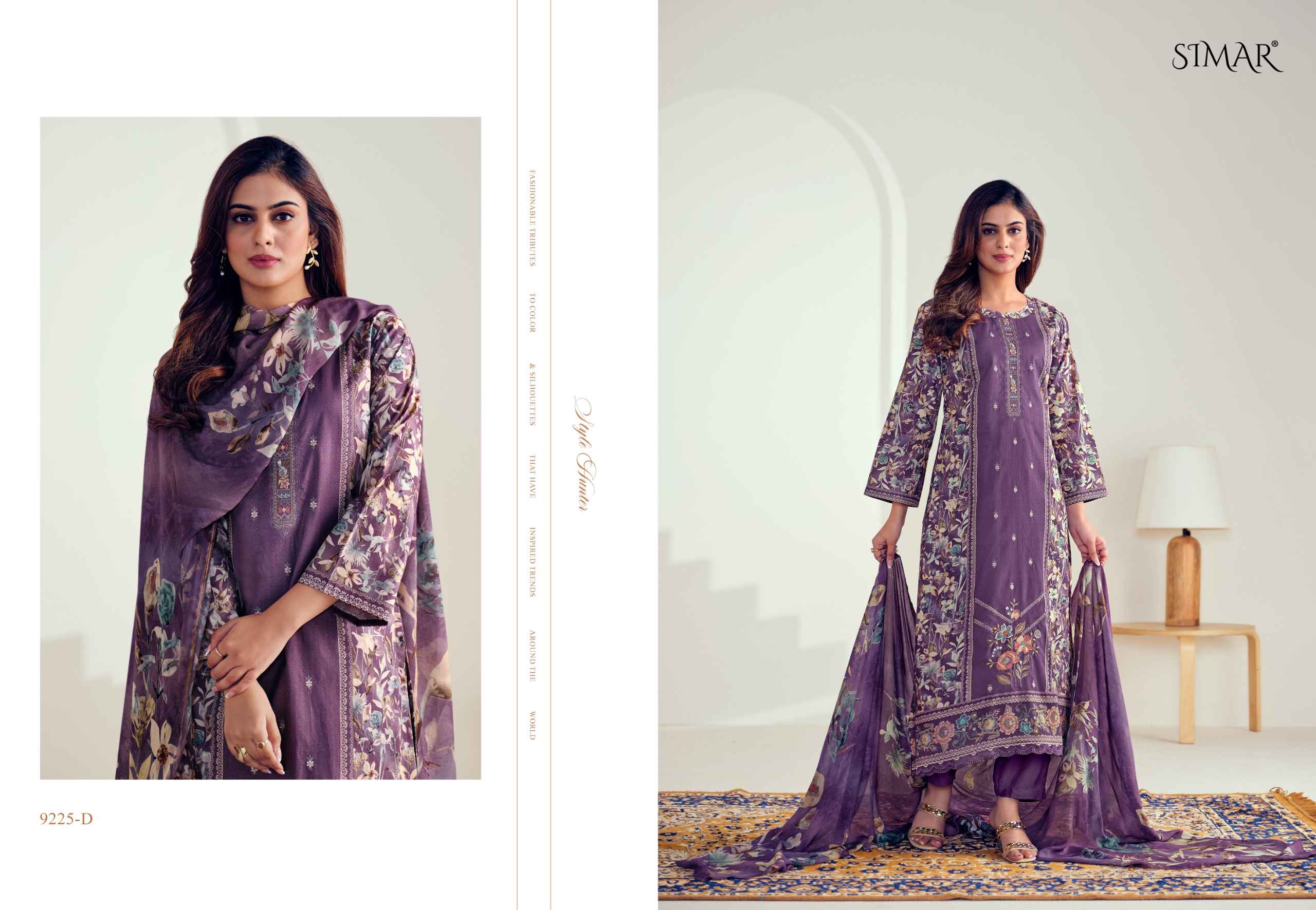 Simar Medha Lawn Cotton Dress Material 4 pcs Catalogue