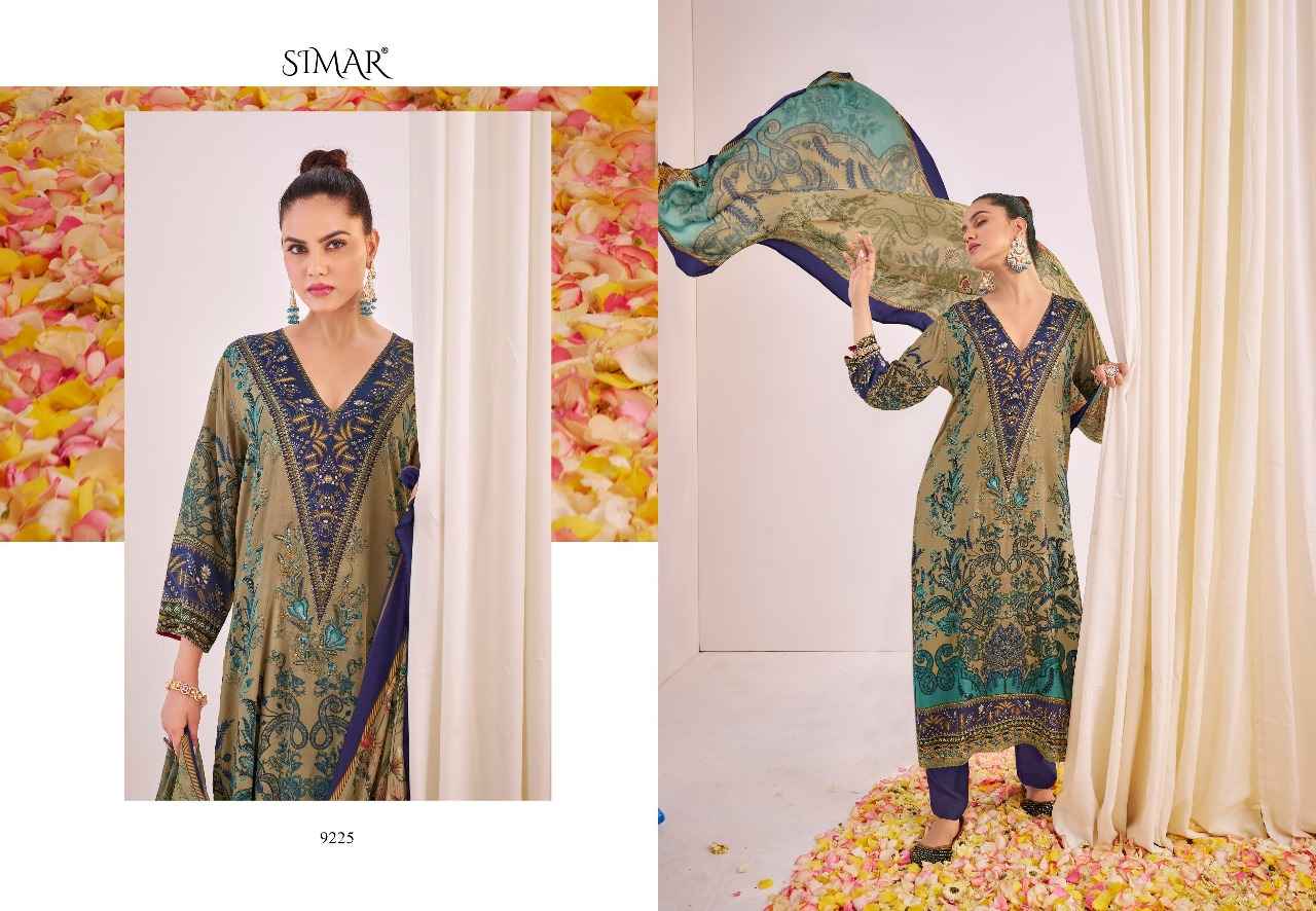 Simar Mehrun Viscouse Musline Dress Material 6 pcs Catalogue