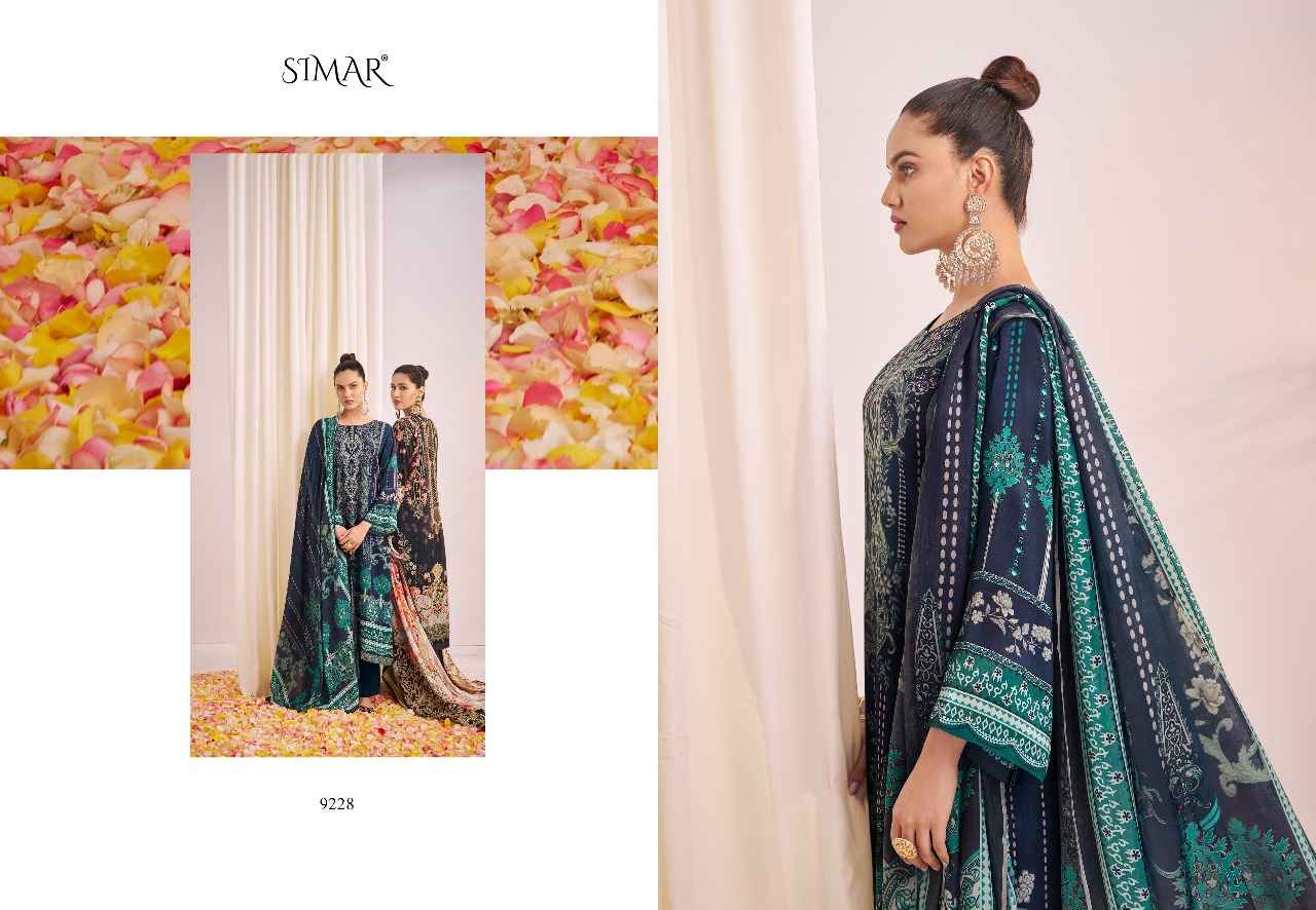 Simar Mehrun Viscouse Musline Dress Material 6 pcs Catalogue