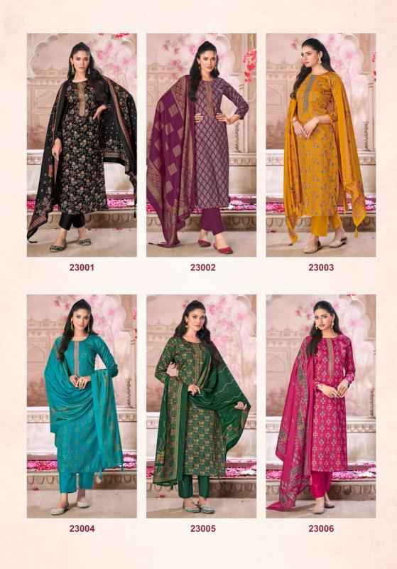 Suryajyoti Kalki Vol 23 Jam Satin Dress Material 8 Pc Catalouge