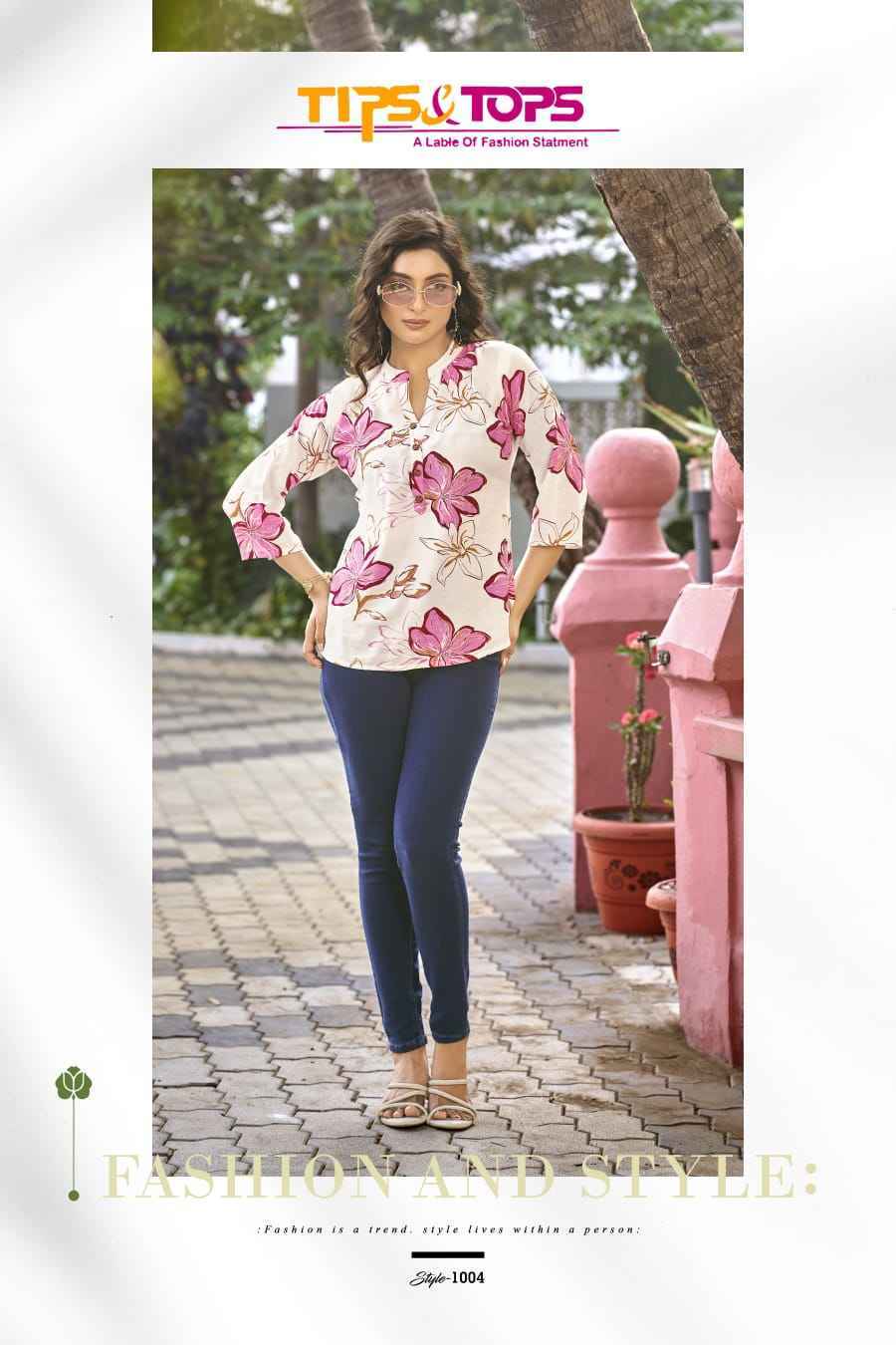 Tips & Tops Baby Vol-6 Short Rayon Kurti (9 pcs Catalogue)