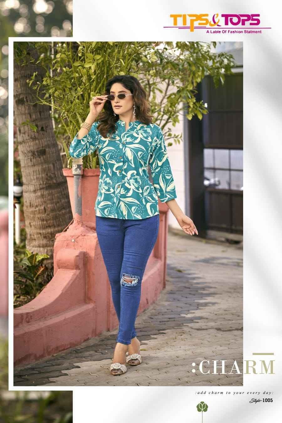 Tips & Tops Baby Vol-6 Short Rayon Kurti (9 pcs Catalogue)