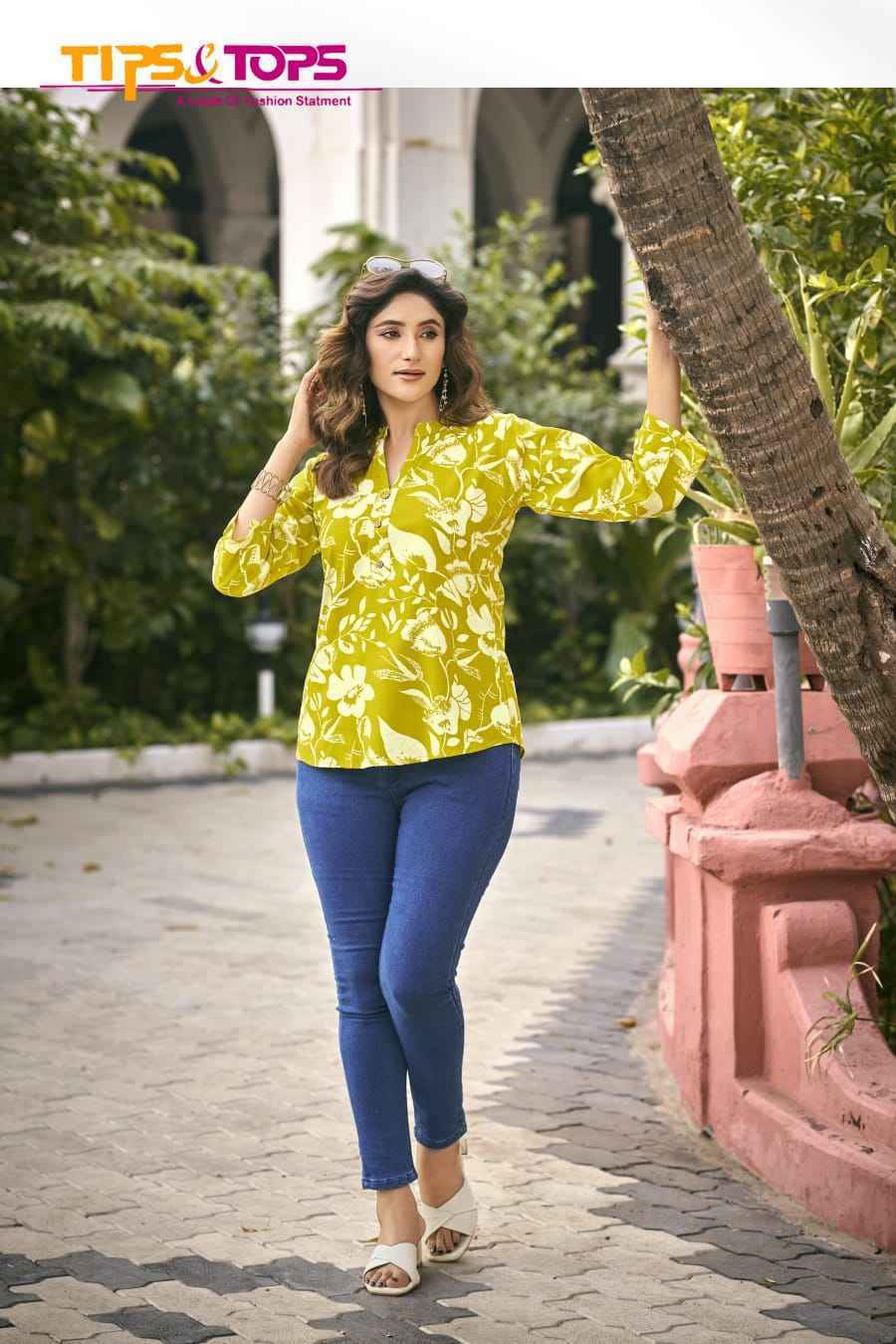 Tips & Tops Baby Vol-6 Short Rayon Kurti (9 pcs Catalogue)