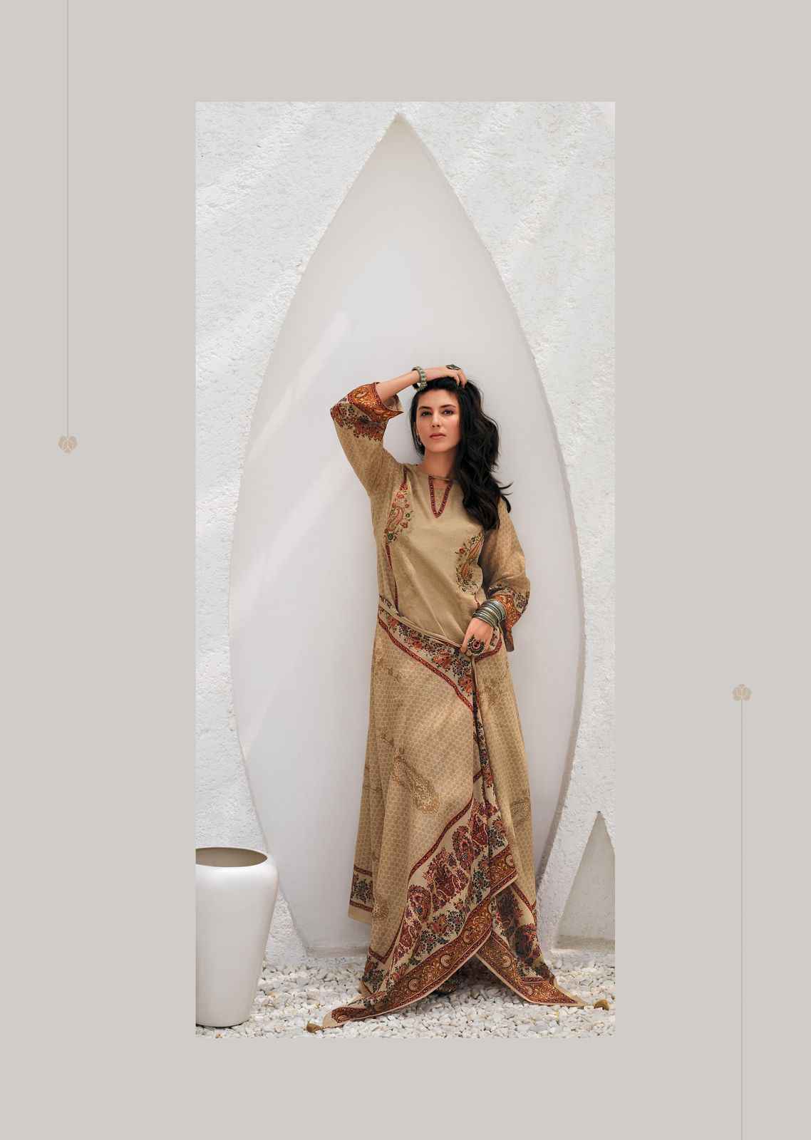 Varsha Ember Excel Cotton Dress Material 4 pcs Catalogue