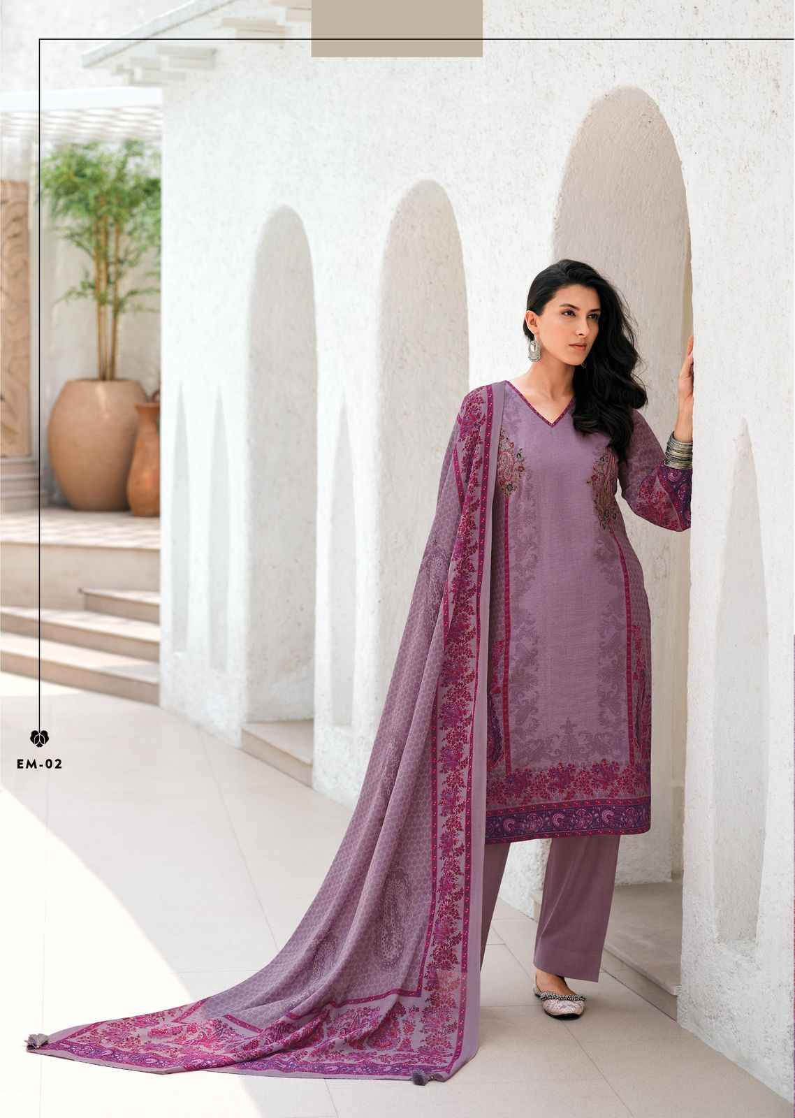 Varsha Ember Excel Cotton Dress Material 4 pcs Catalogue