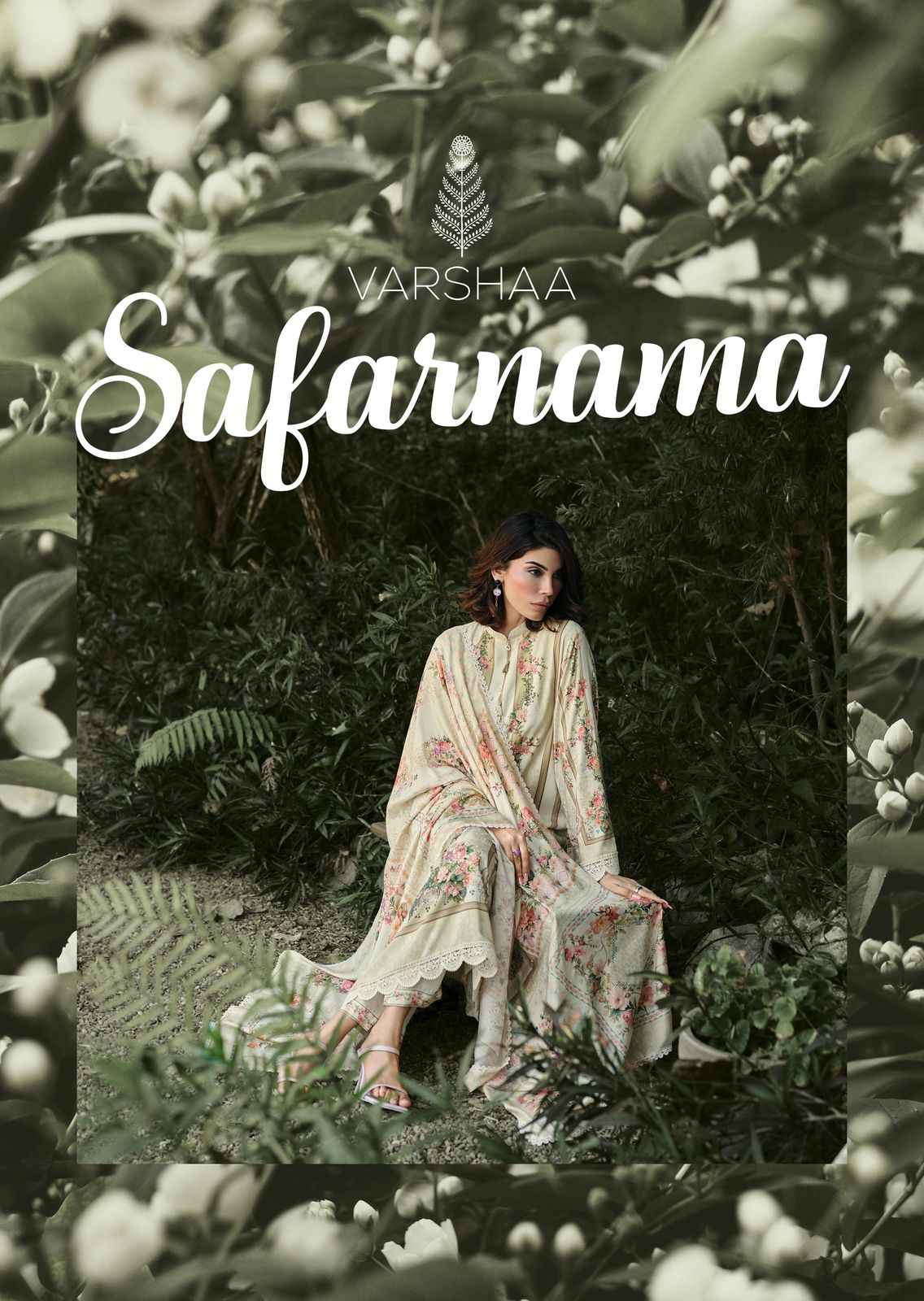 Varsha Safarnama Cotton Dress Material 5 pcs Catalogue