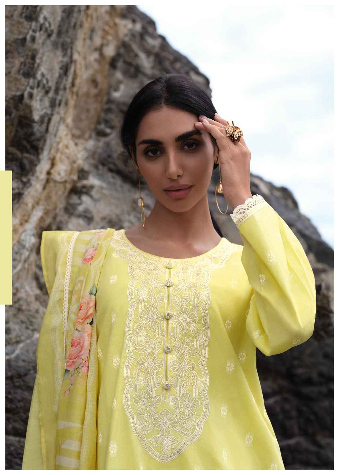 varsha cotton dress material catalogue Varsha Botanical Breeze Handloom Cotton Dress Material Wholesale Partywear Suits