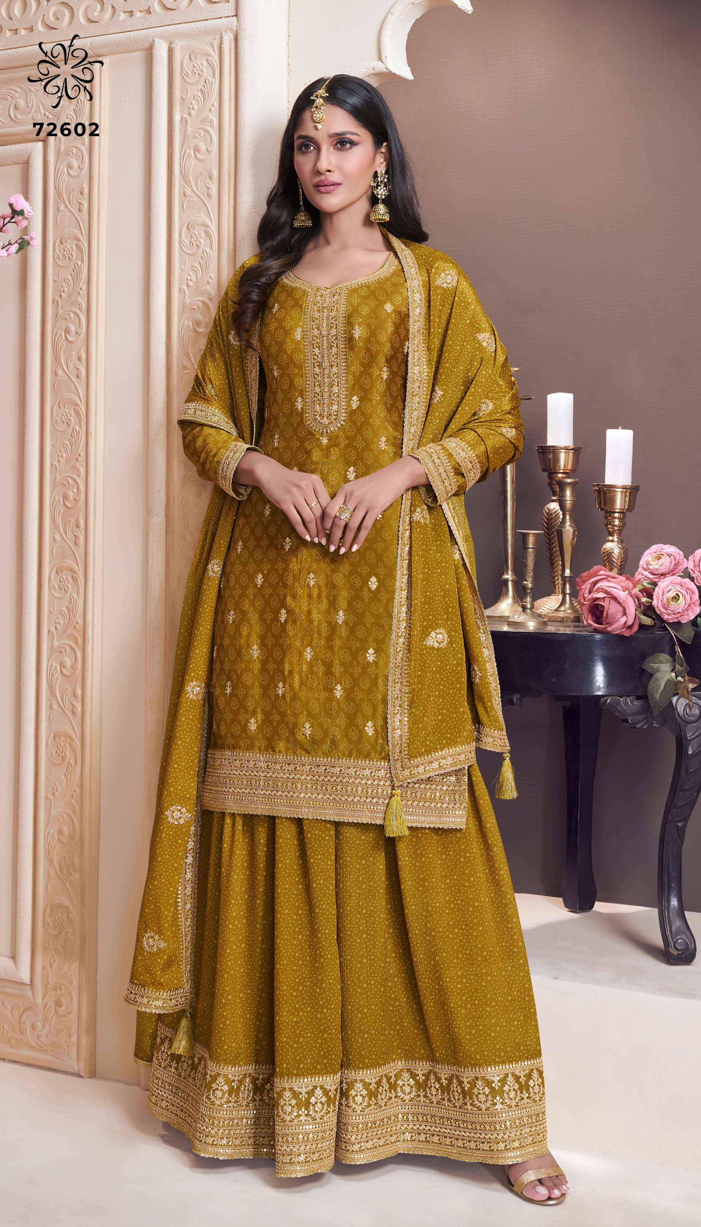 Vinay Fashion Kuleesh Sajanee Chinon Dress Material 4 pcs Catalogue