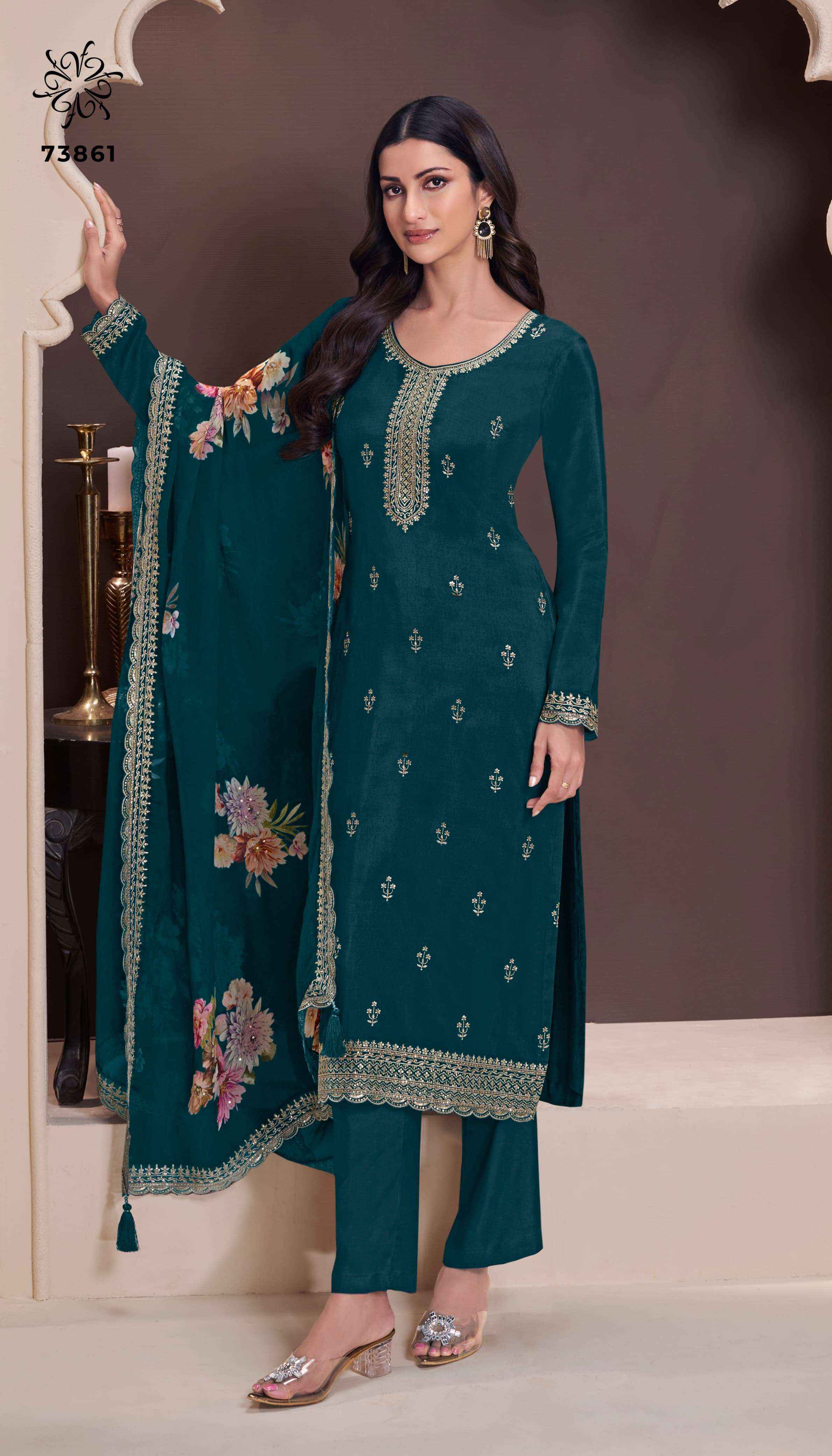 Vinay Fashion Kuleesh Shivangi Vol 2 Silk Dress Material 4 pcs Catalogue