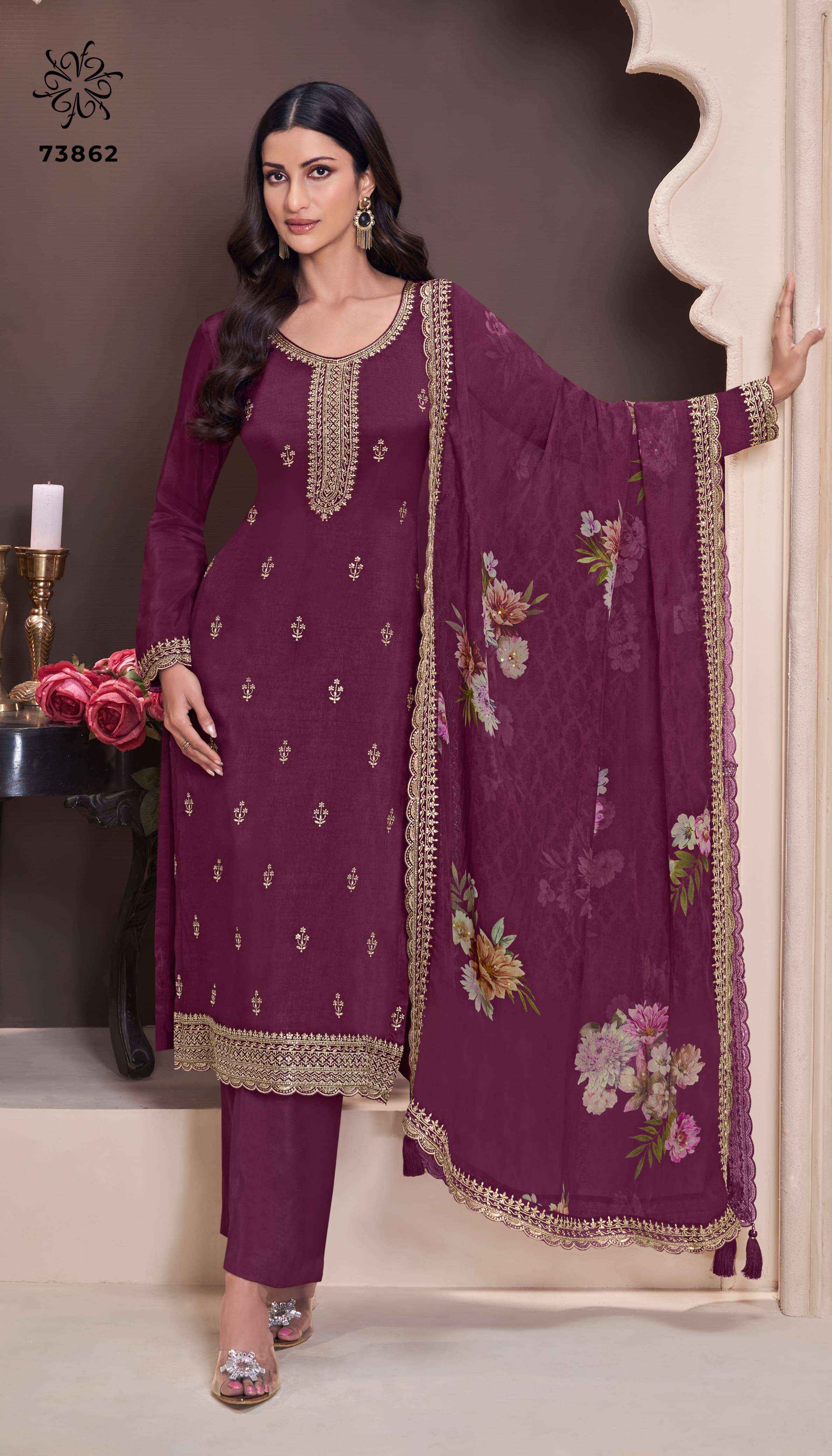 Vinay Fashion Kuleesh Shivangi Vol 2 Silk Dress Material 4 pcs Catalogue