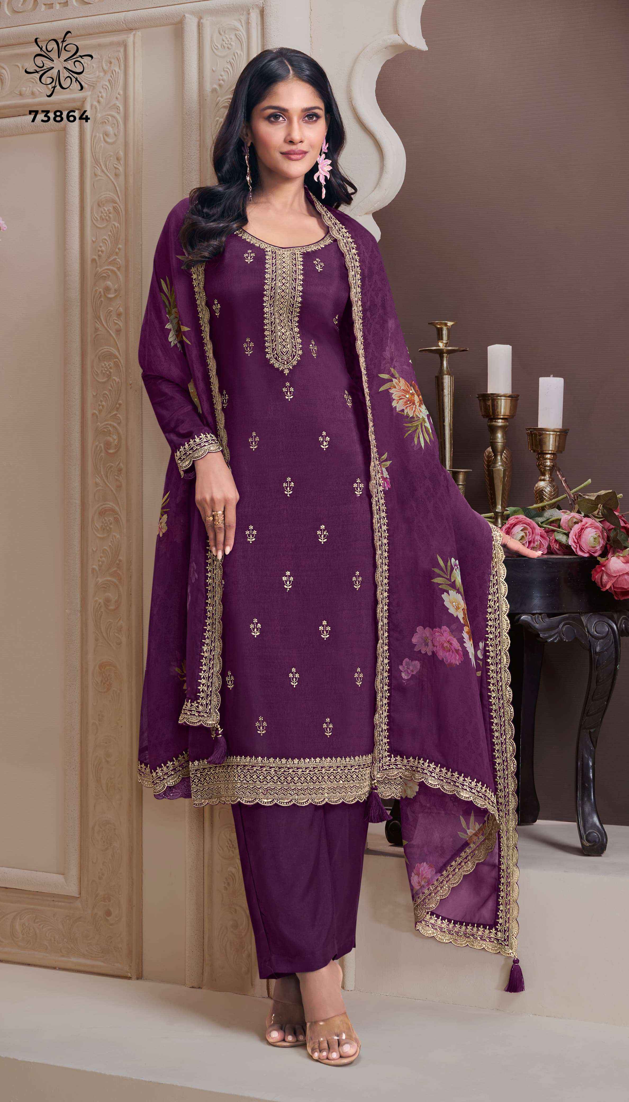 Vinay Fashion Kuleesh Shivangi Vol 2 Silk Dress Material 4 pcs Catalogue