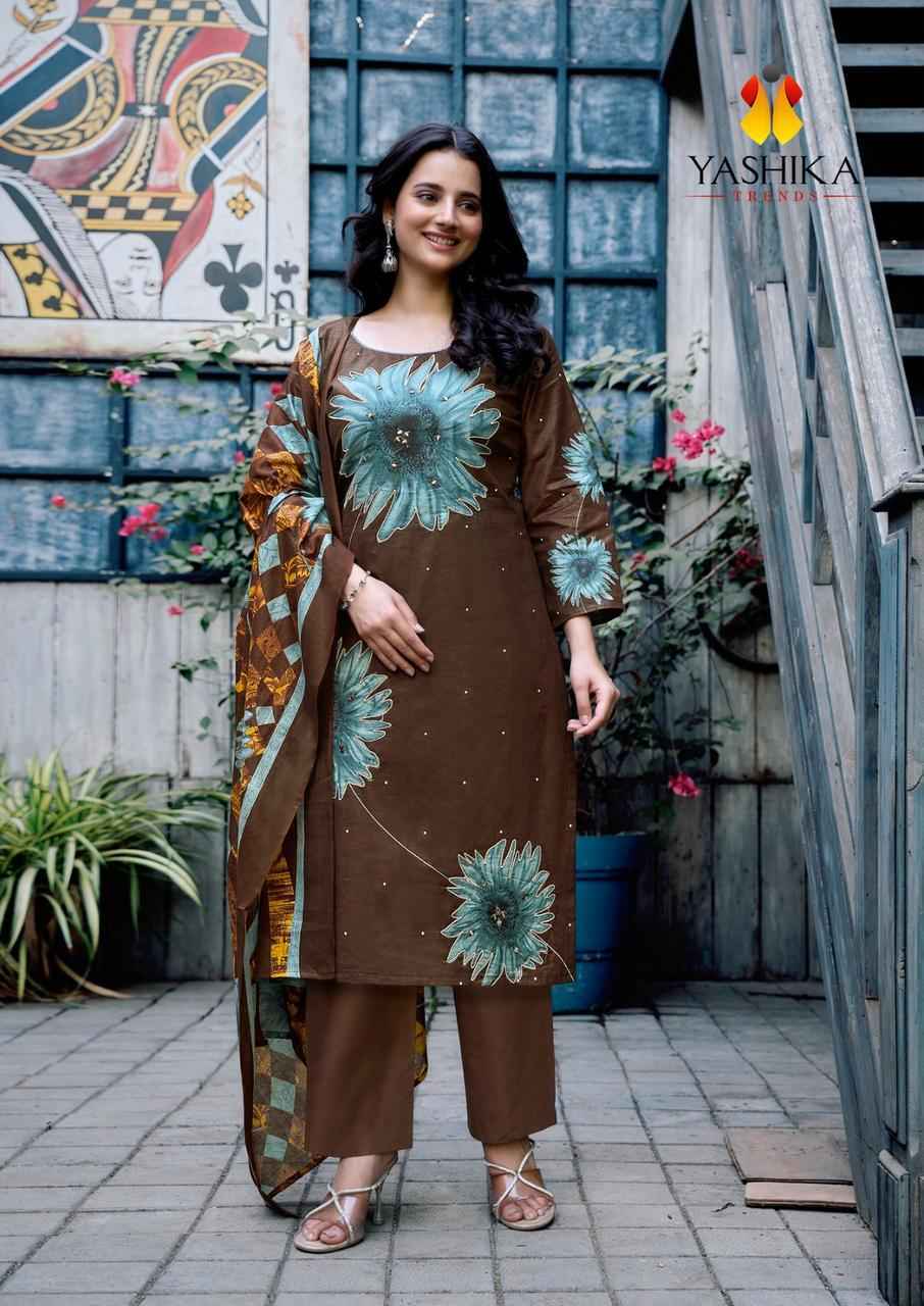 Yashika Trends Dua Vol-5 Cotton Dress Material (8 pcs Catalogue)