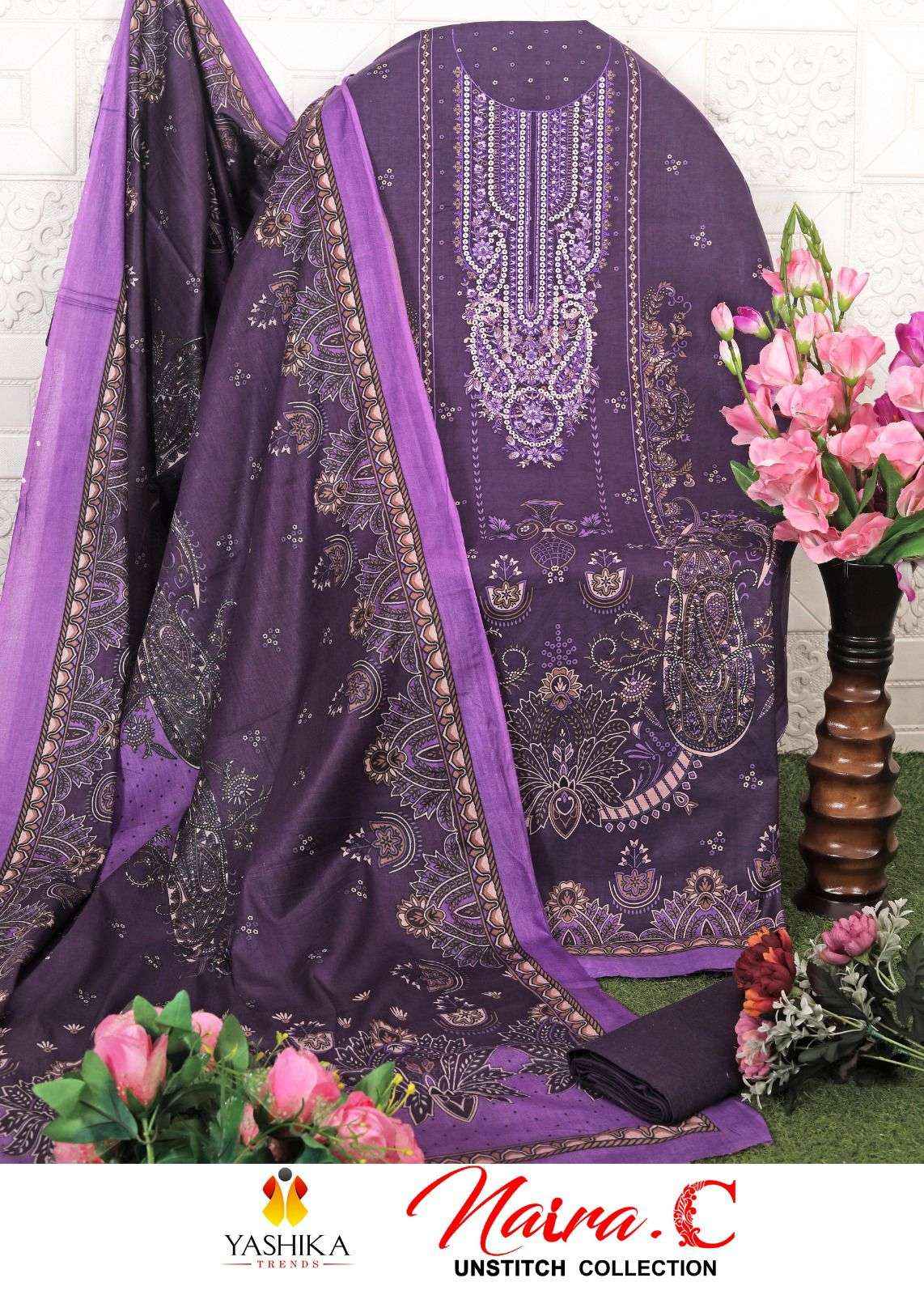 Yashika Trends Nayra C Cotton Dress Material 8 pcs Catalogue