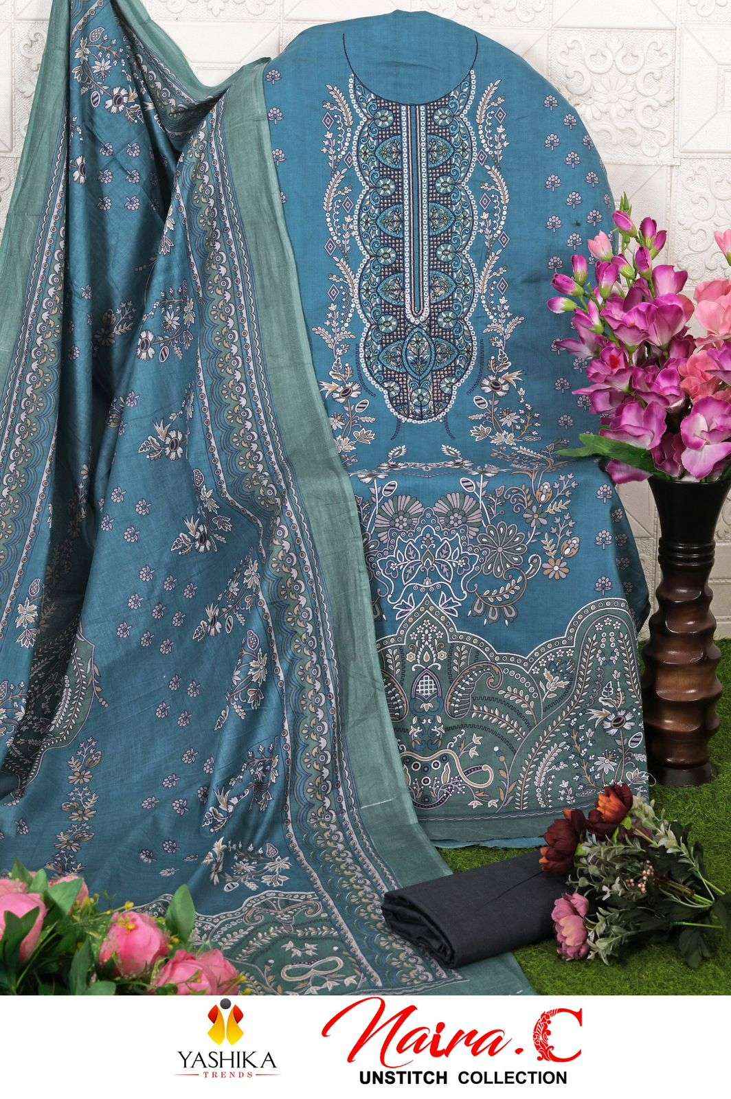 Yashika Trends Nayra C Cotton Dress Material 8 pcs Catalogue