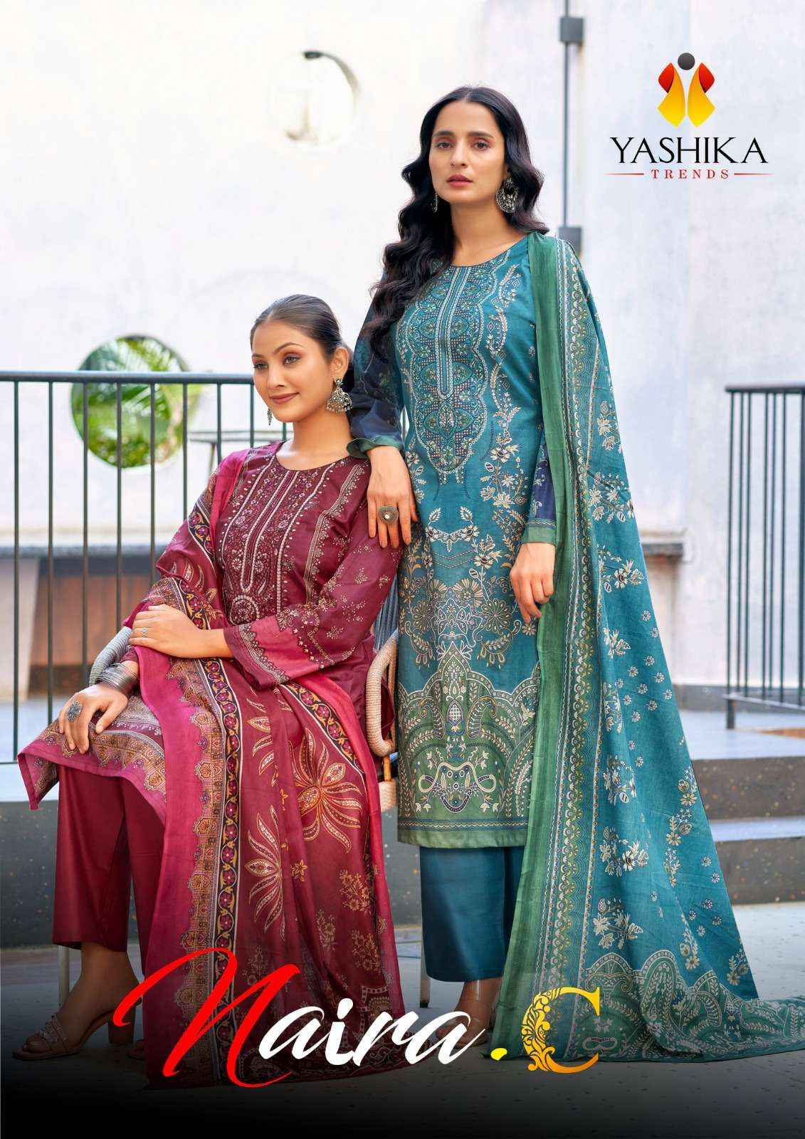 Yashika Trends Nayra C Cotton Dress Material 8 pcs Catalogue