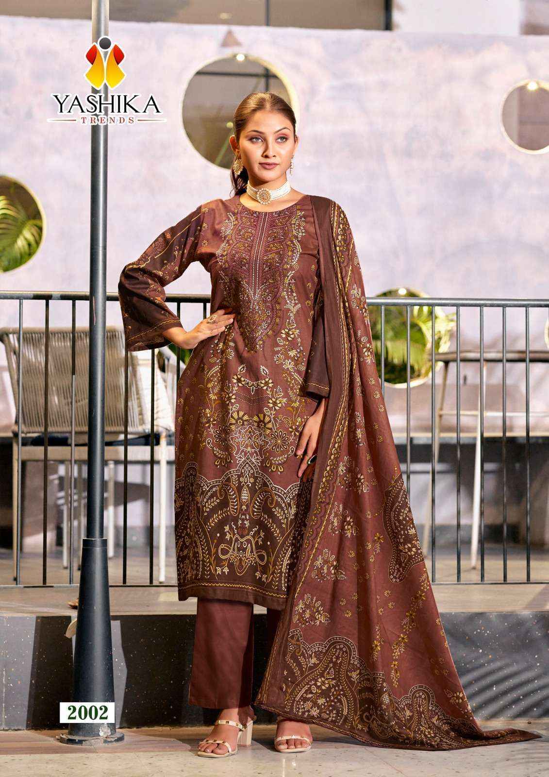 Yashika Trends Nayra C Cotton Dress Material 8 pcs Catalogue