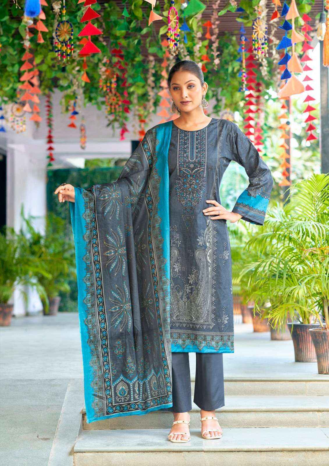 Yashika Trends Nayra C Cotton Dress Material 8 pcs Catalogue
