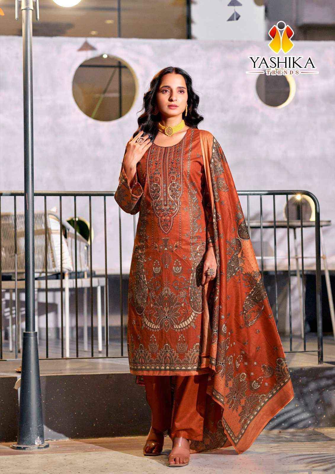 Yashika Trends Nayra C Cotton Dress Material 8 pcs Catalogue