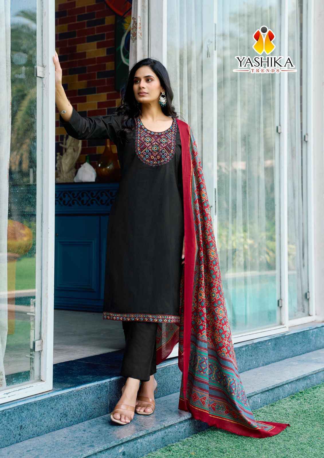 Yashika Trends Shanaya Cotton Dress Material 8 pcs Catalogue