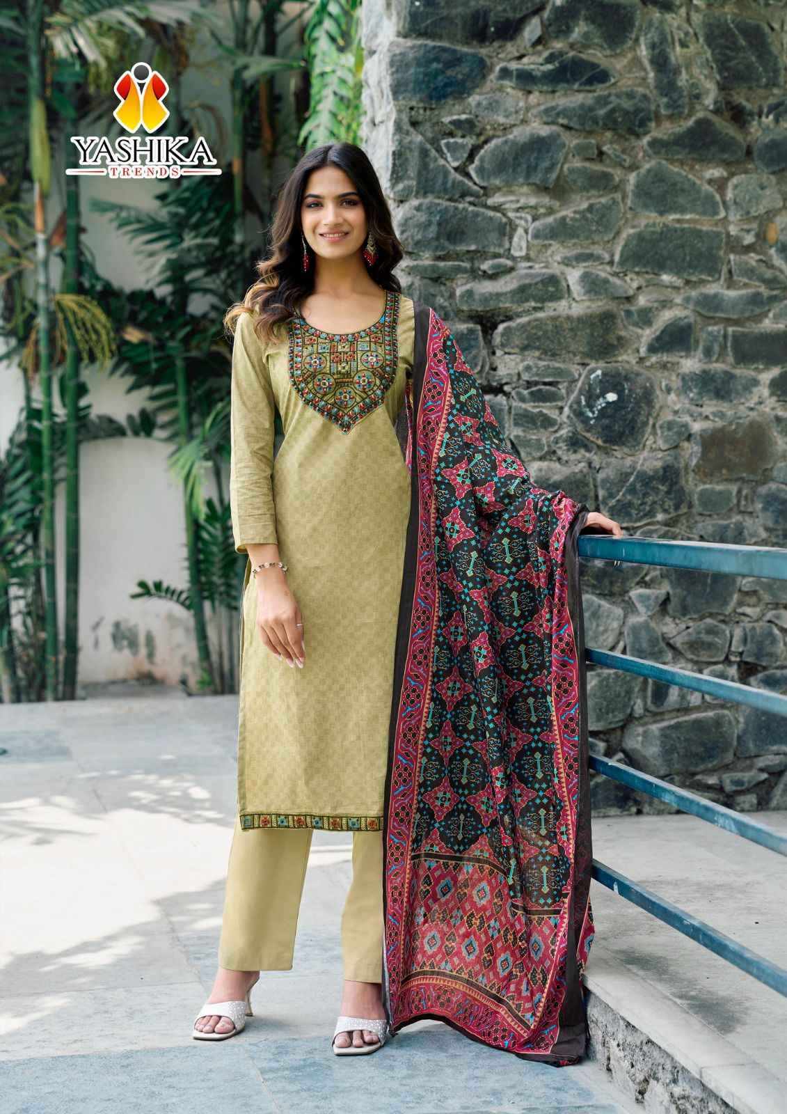 Yashika Trends Shanaya Cotton Dress Material 8 pcs Catalogue