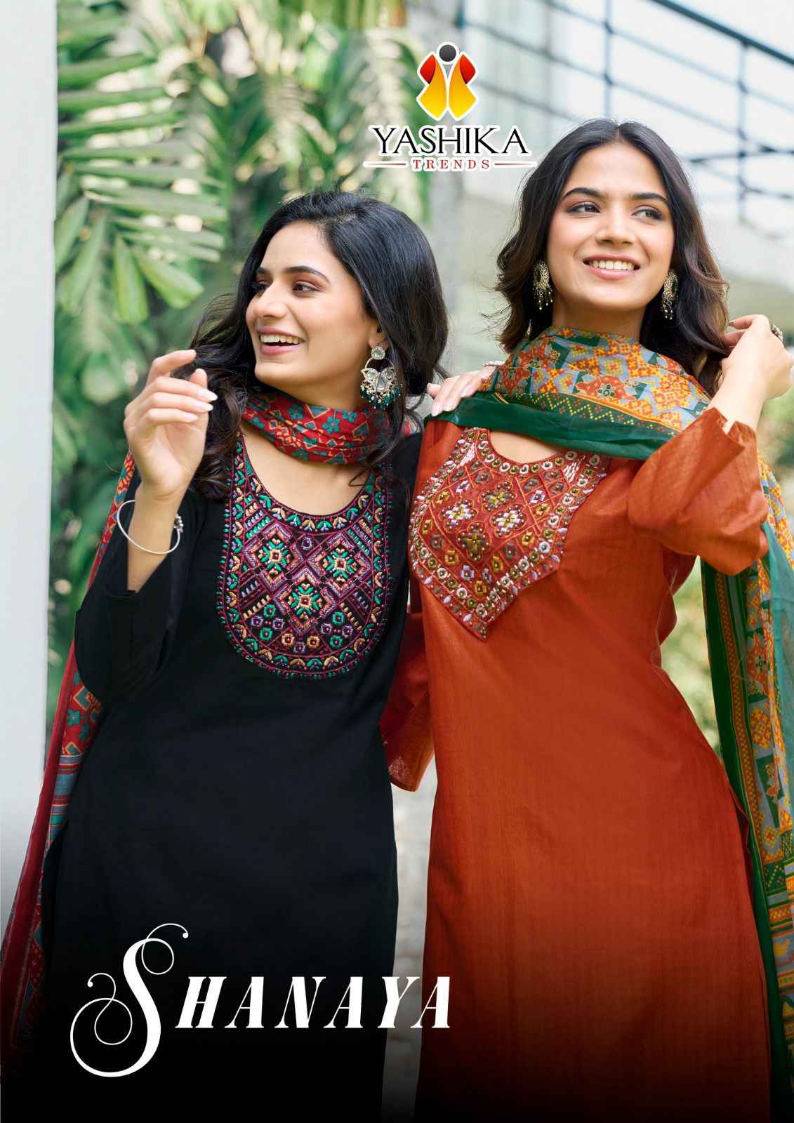 Yashika Trends Shanaya Cotton Dress Material 8 pcs Catalogue