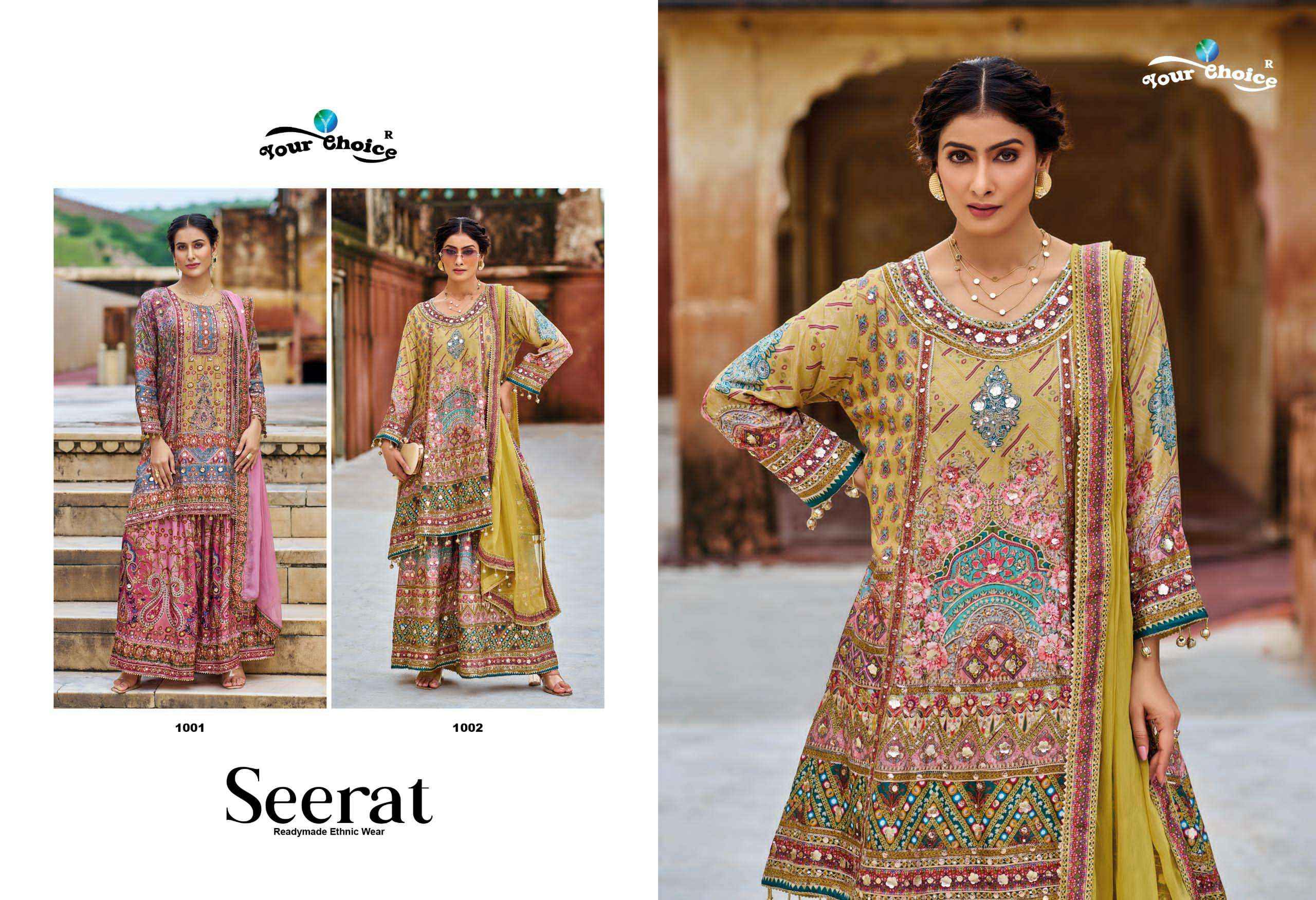 Your Choice Seerat Readymade Chinon Dress 2 pcs Catalogue